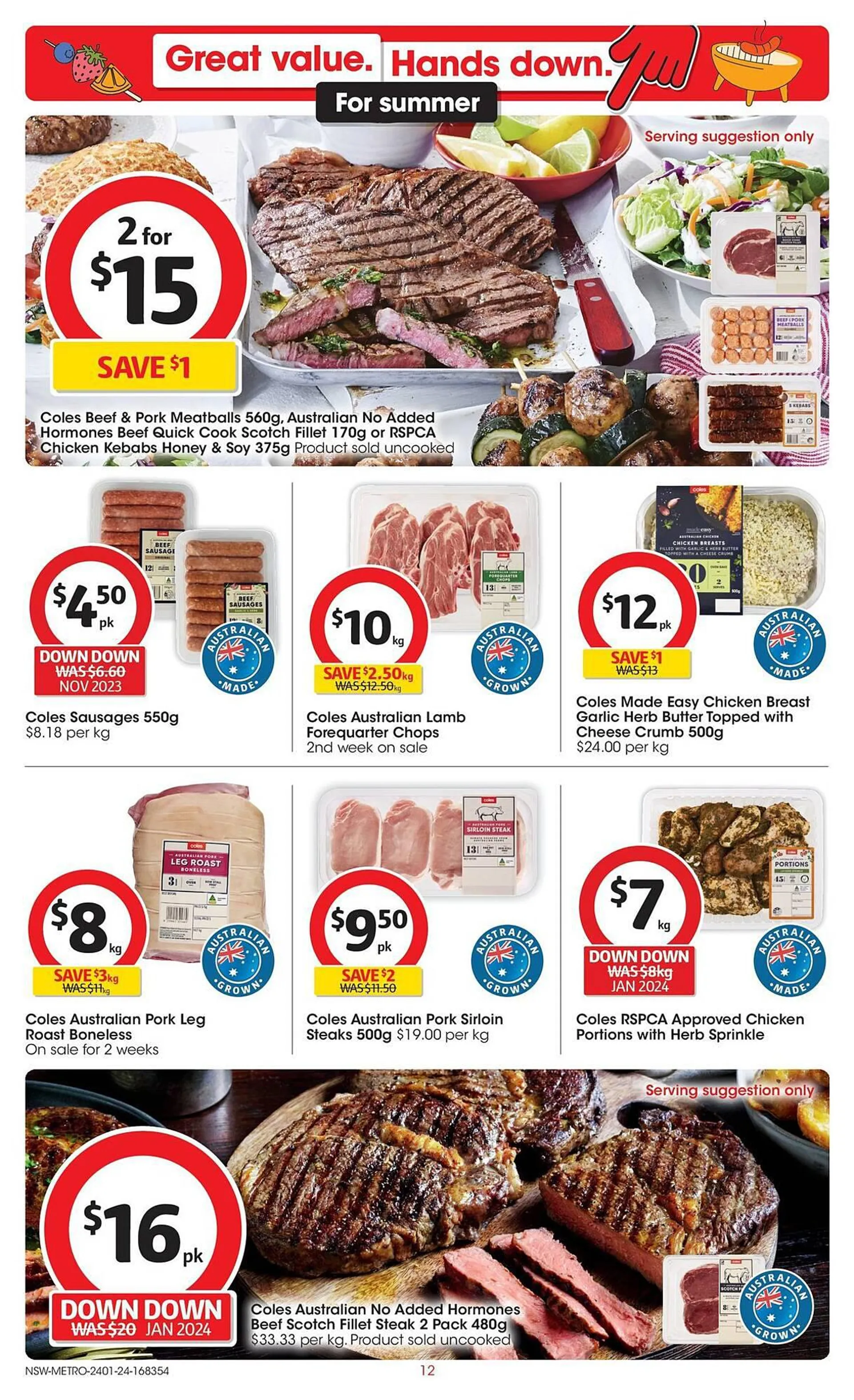 Coles catalogue - Catalogue valid from 24 January to 30 January 2024 - page 12