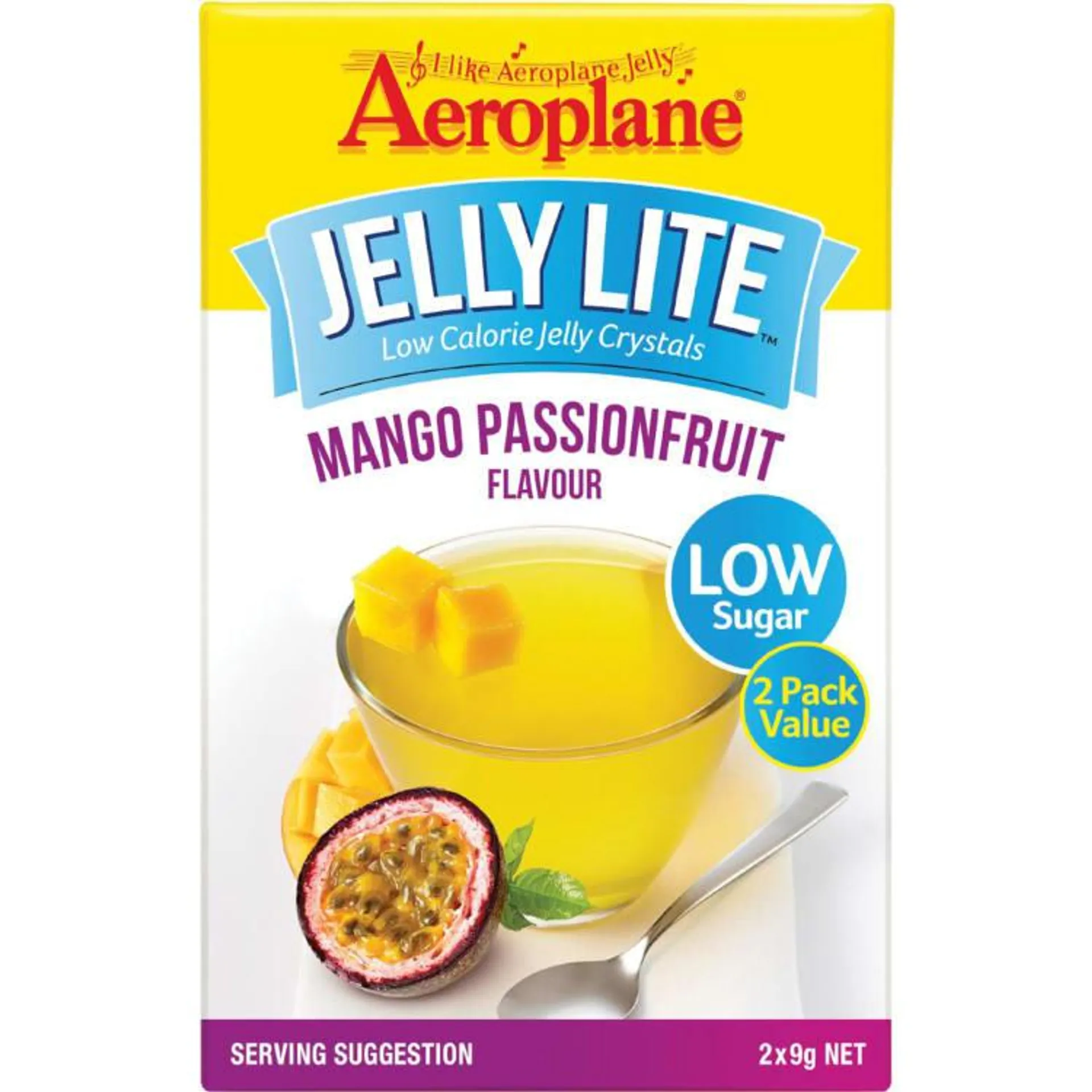 Aeroplane Jelly Lite Mango Passionfruit