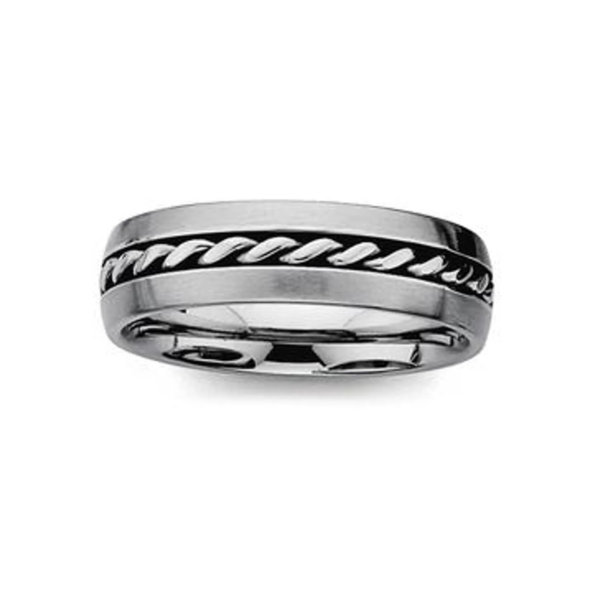 Stainless Steel Rope Ring