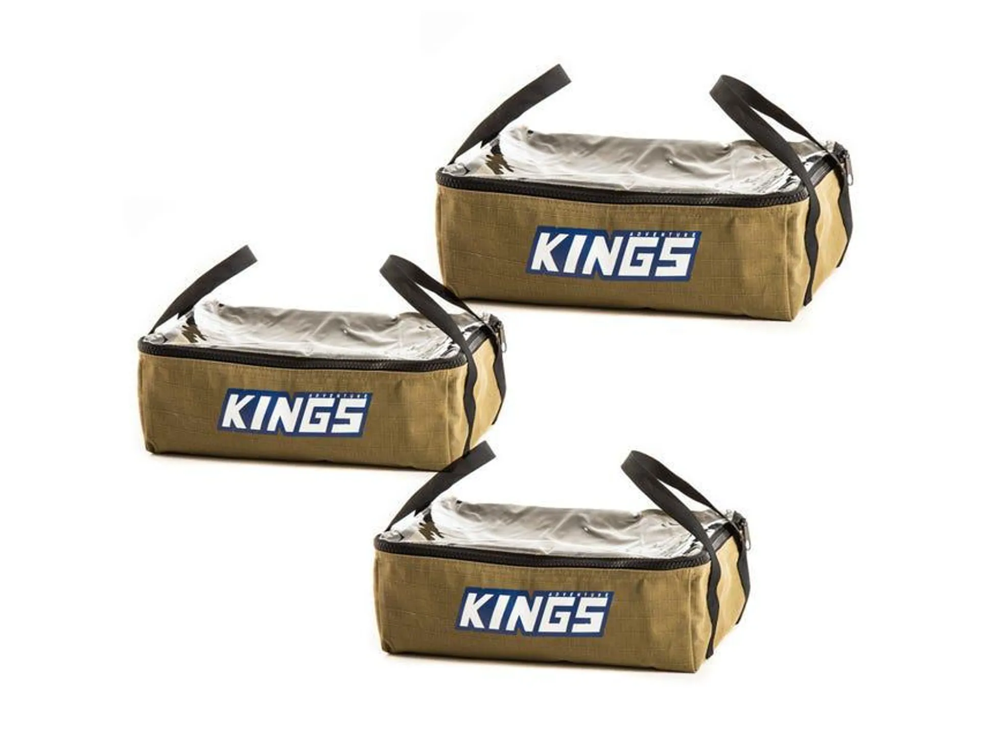 3 x Adventure Kings Clear Top Canvas Bag