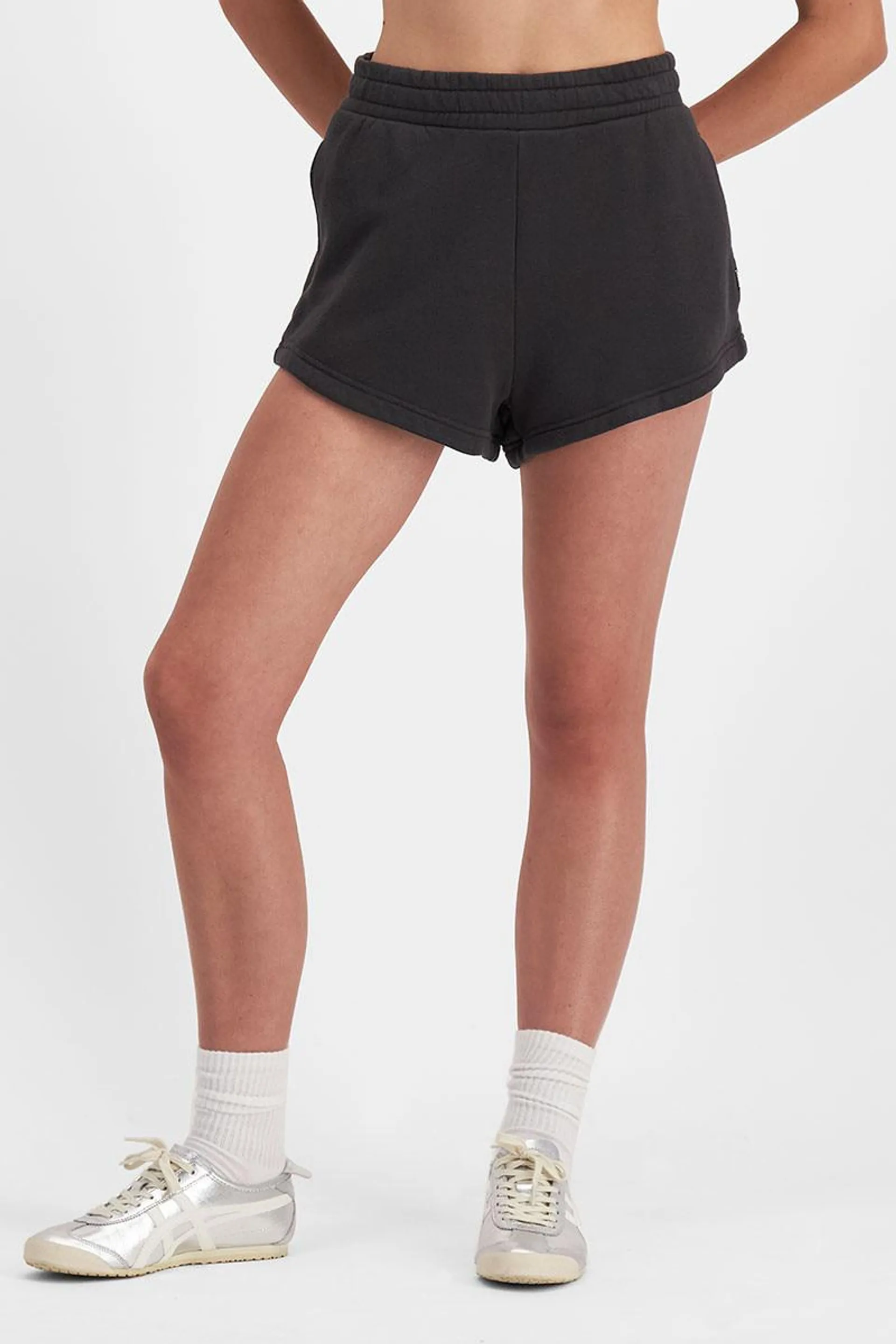 Sweats High Waisted Fleece Short