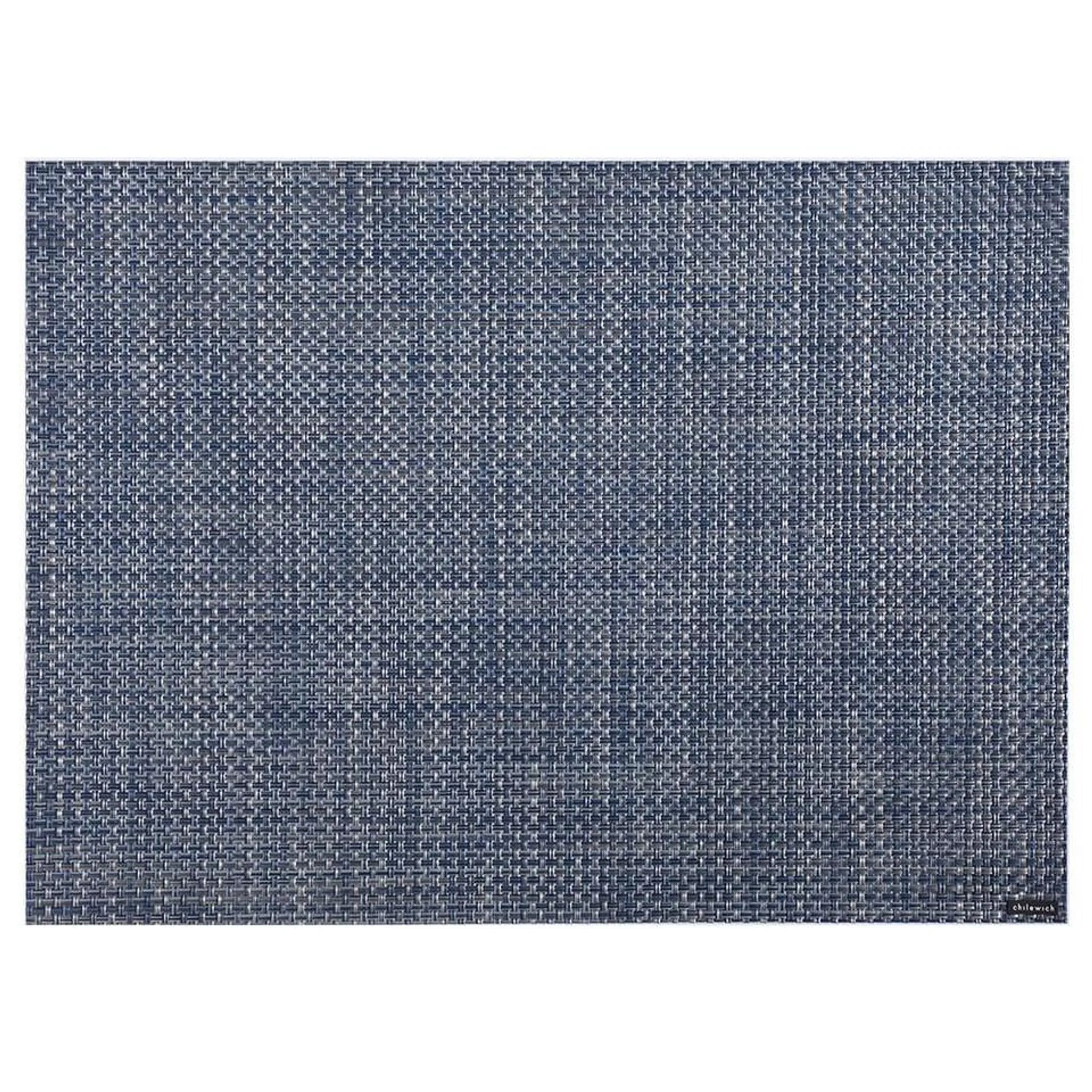 Chilewich Basketweave Placemat, Denim