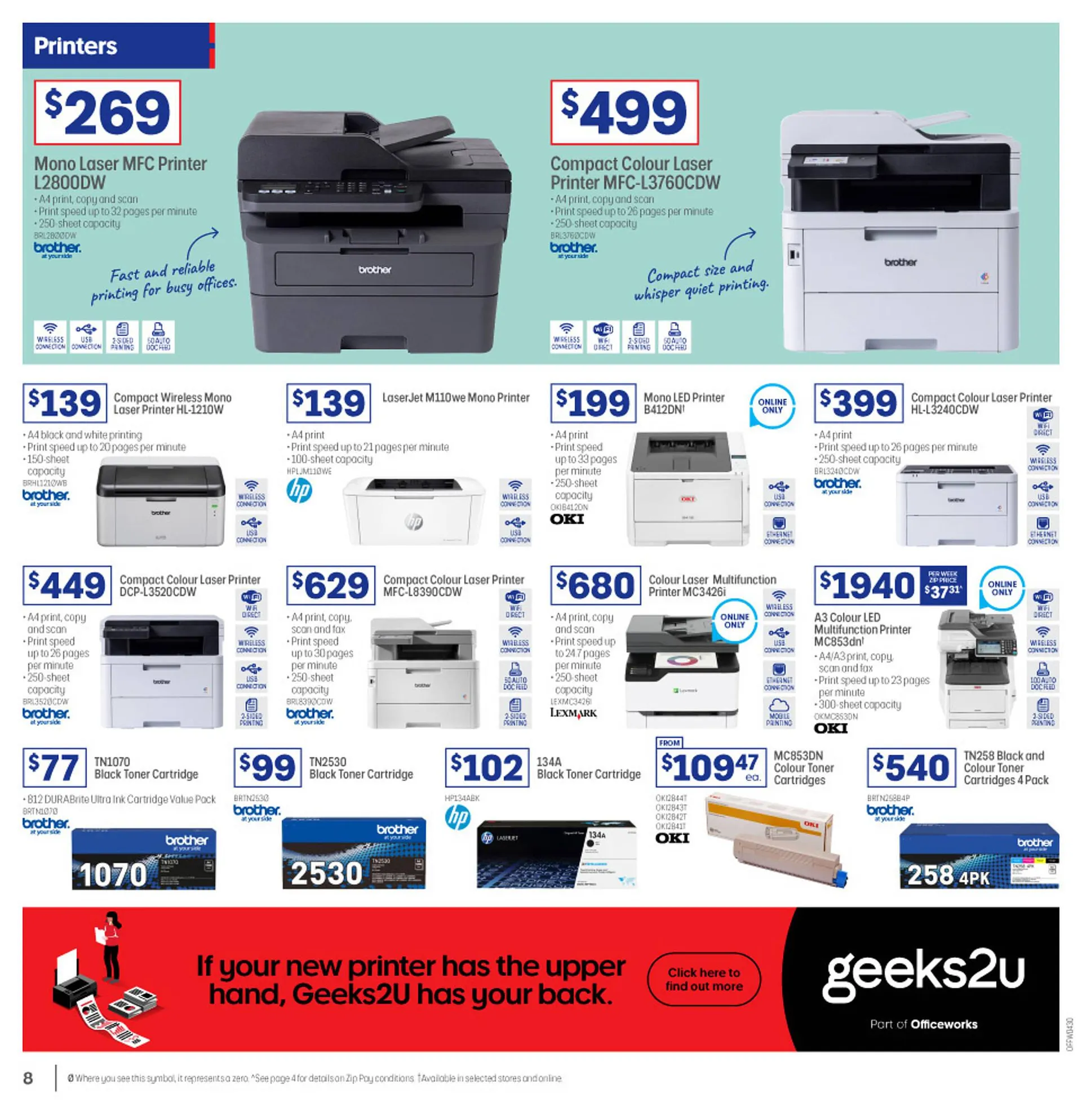 Officeworks catalogue - Catalogue valid from 1 February to 15 February 2024 - page 8