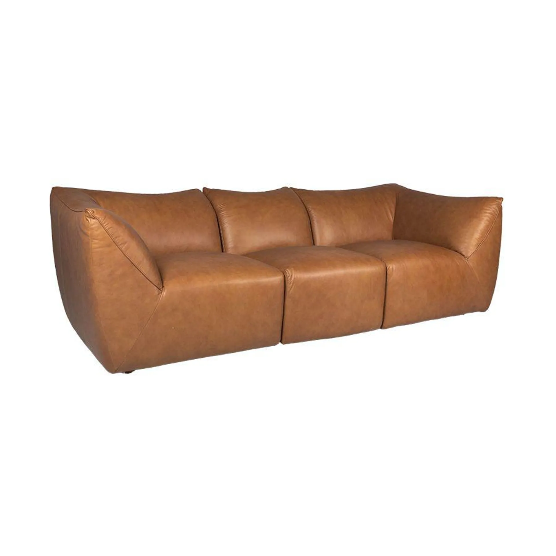 Bellissimo 3 Seater Leather Lounge