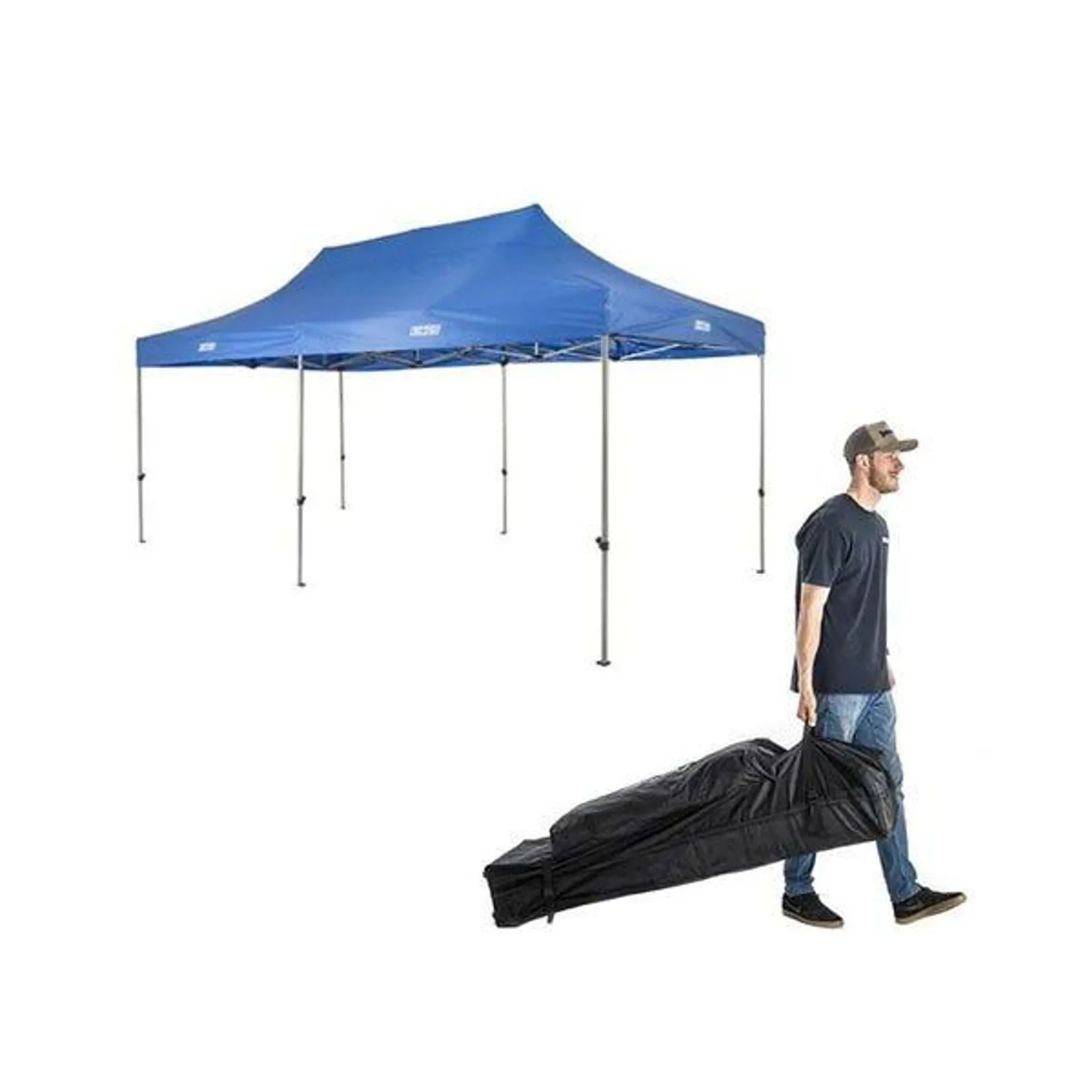 Adventure Kings - Gazebo 6m x 3m + 6x3m Wheeled Gazebo Bag