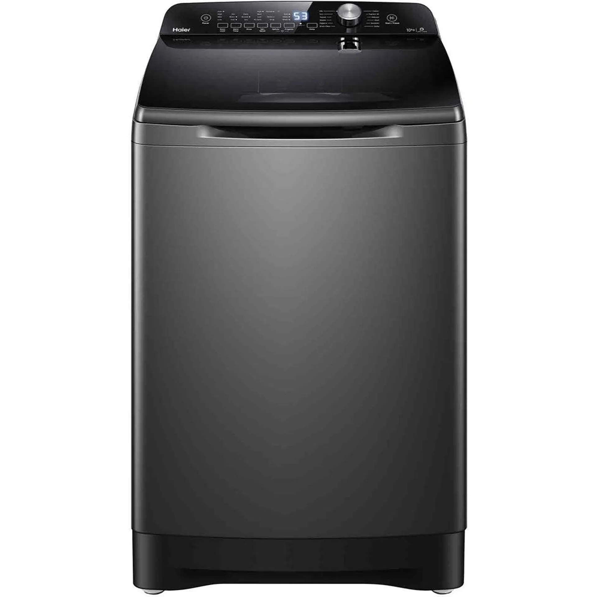 Haier 10kg Top Load Washing Machine in Black