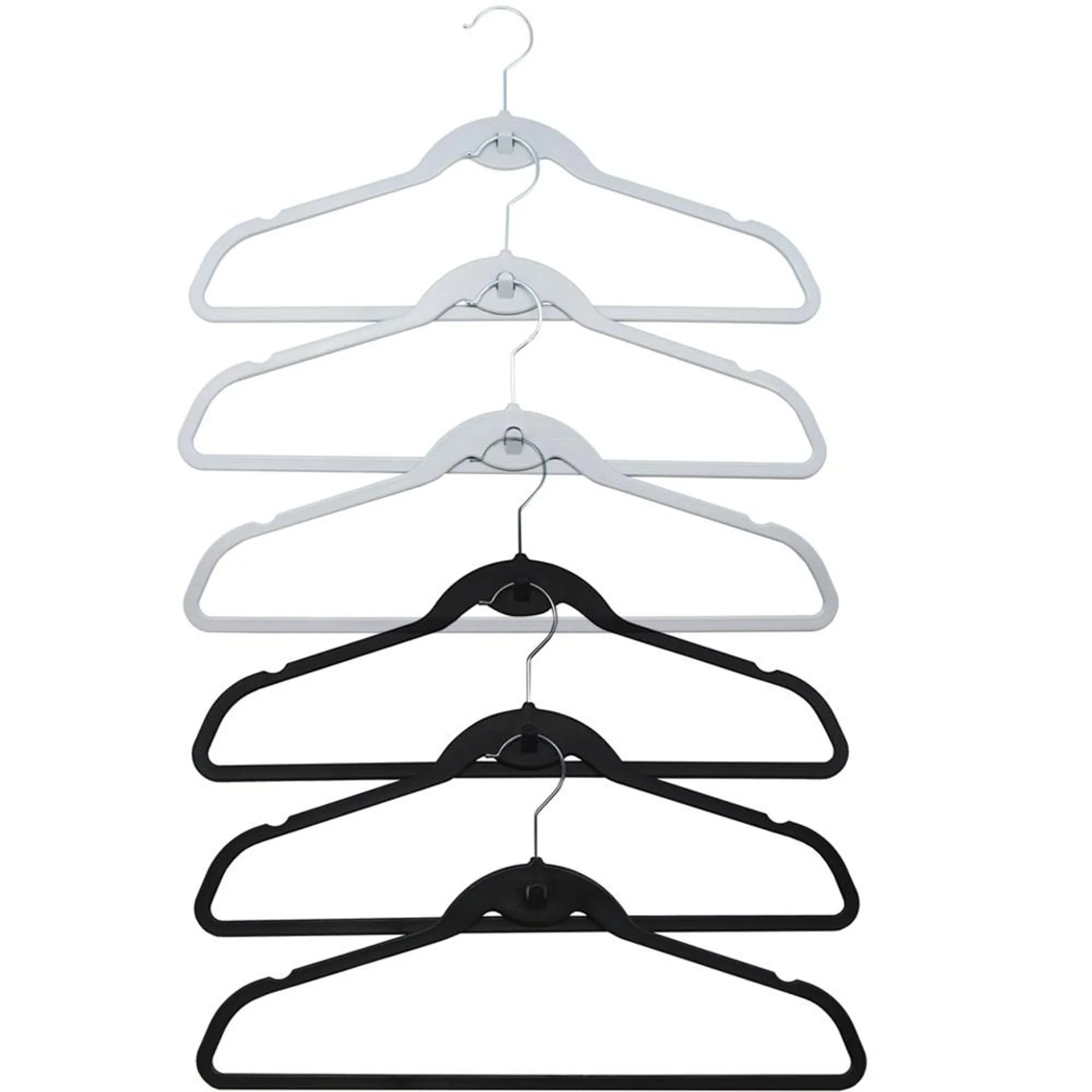 Plastic Space Saver Hangers 10pk