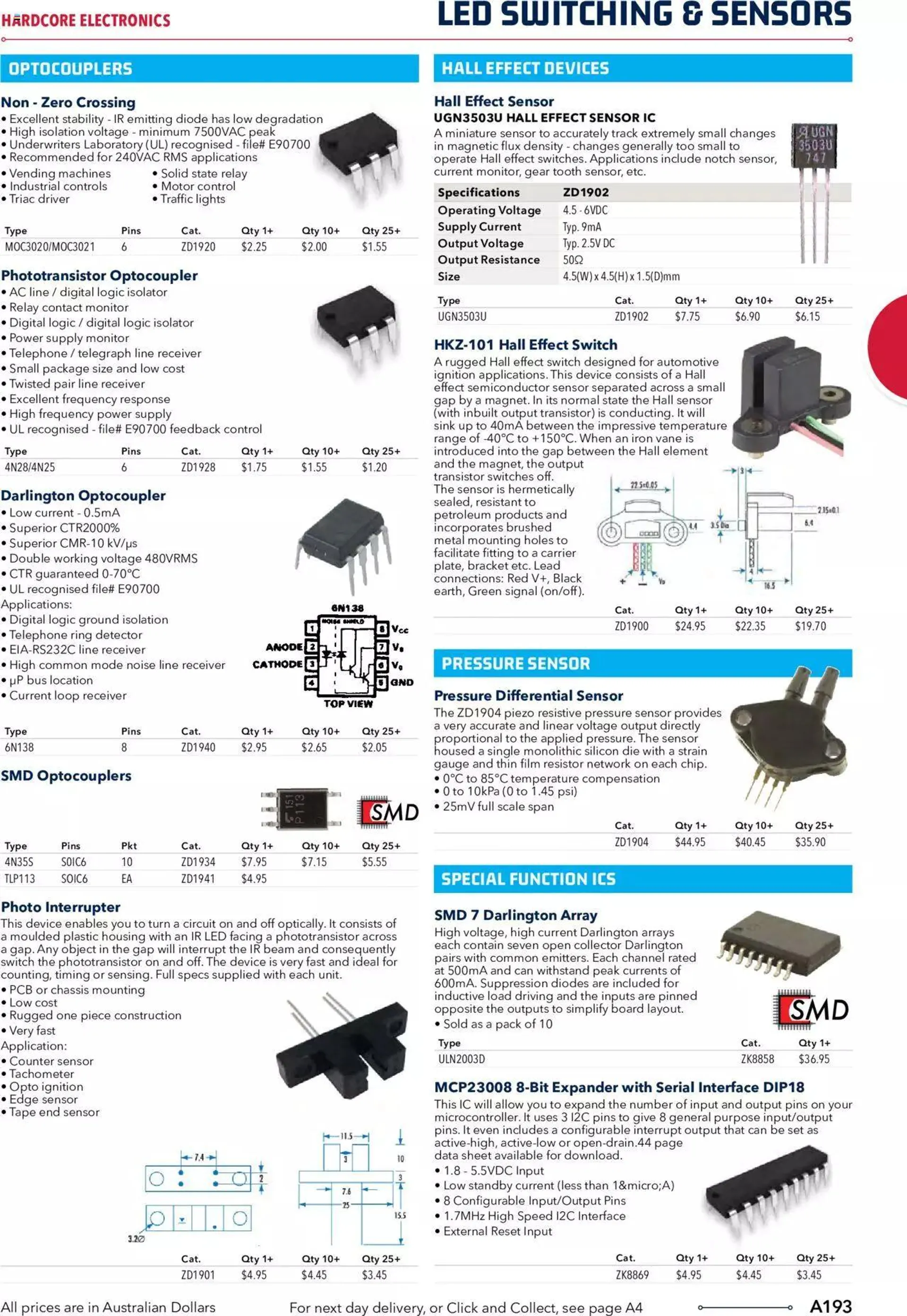 Jaycar Engineering And Scientific Catalogue Back - Catalogue valid from 27 October to 31 January 2024 - page 193