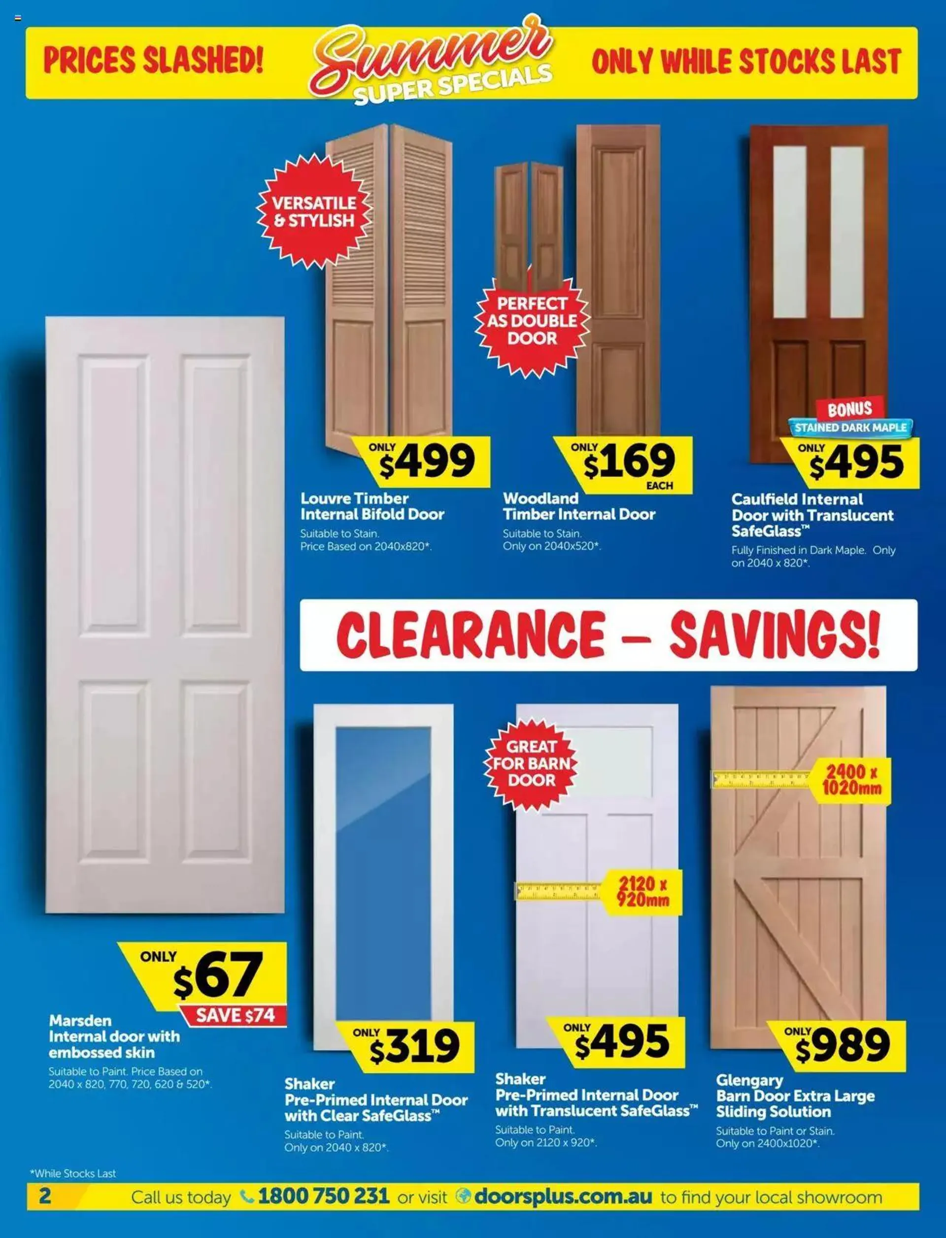 Doors Plus Catalogue - Catalogue valid from 1 December to 6 February 2024 - page 2