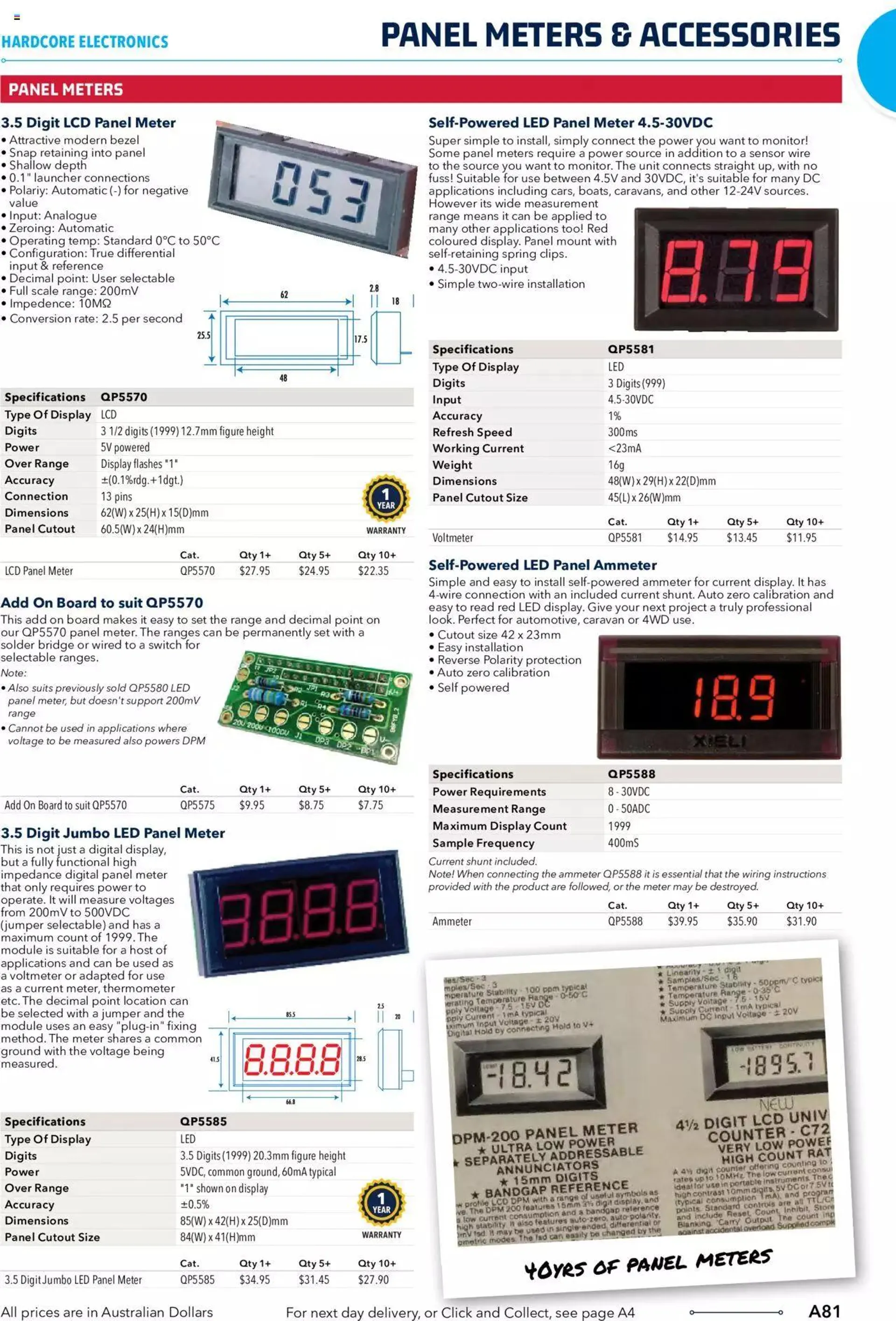 Jaycar Engineering And Scientific Catalogue Back - Catalogue valid from 27 October to 31 January 2024 - page 81