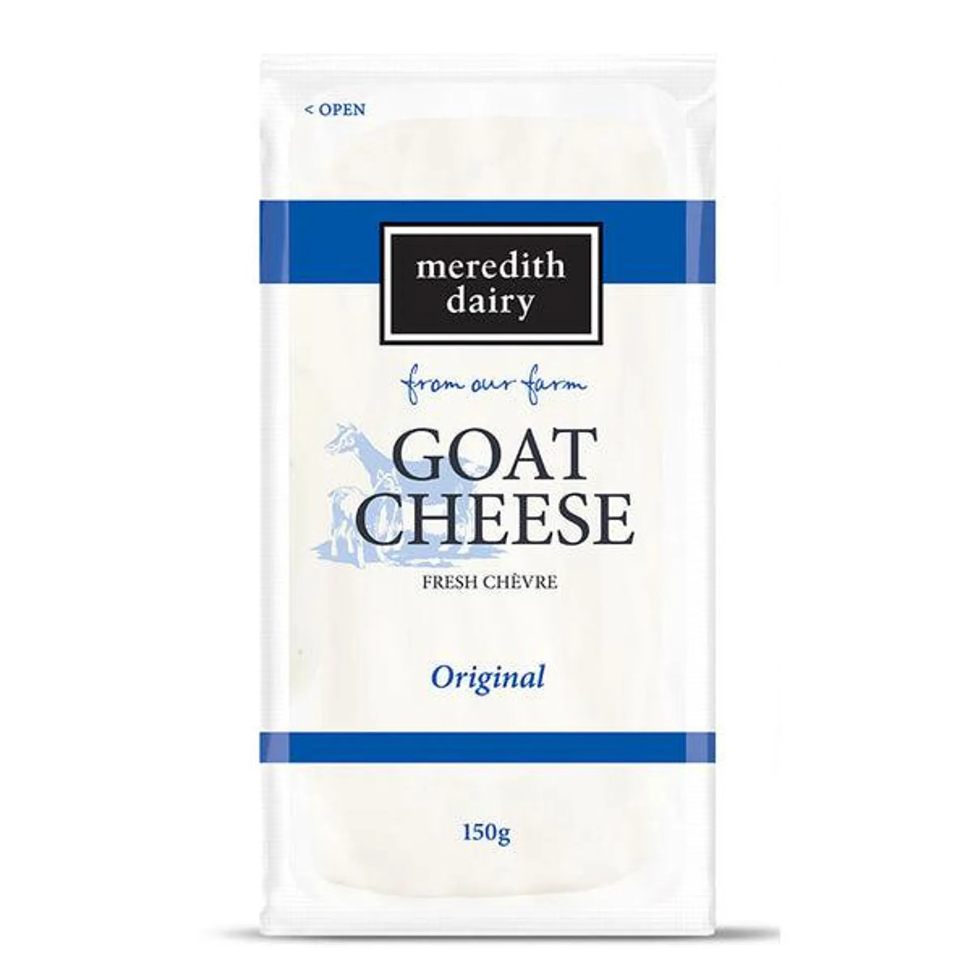 Meredith Dairy Goat Cheese Fresh Chevre Original 150g