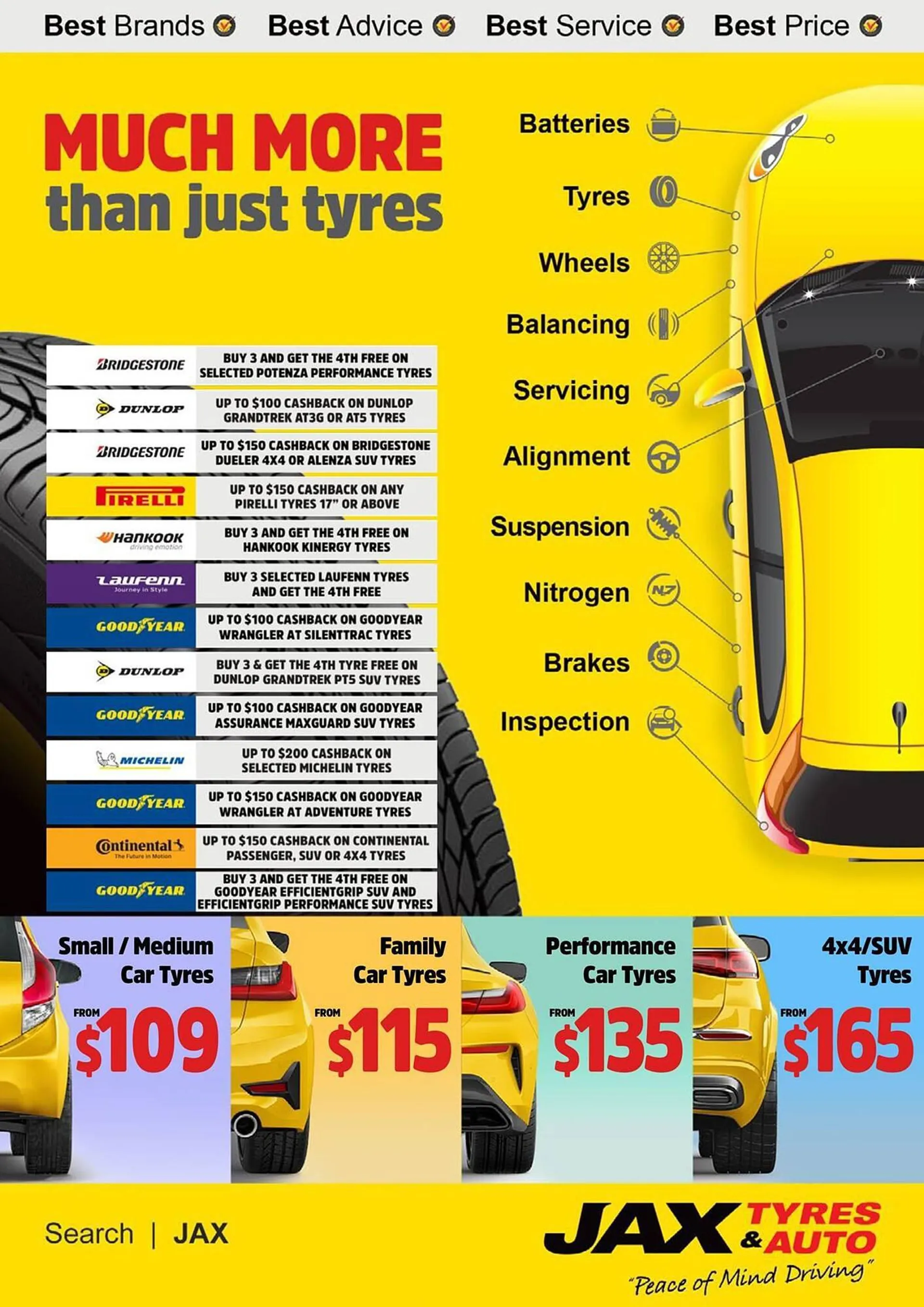 Jax Tyres catalogue - Catalogue valid from 3 January to 31 January 2024 - page 