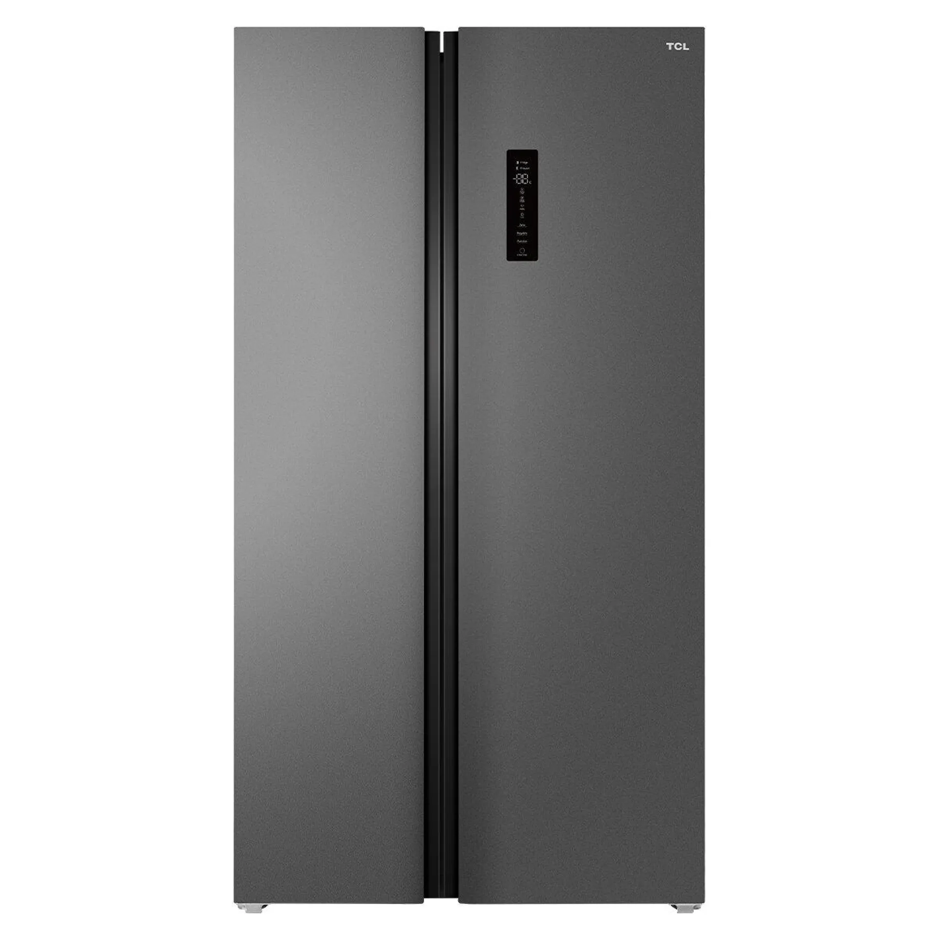 TCL 505L Side by Side Refrigerator Grey P525SBC