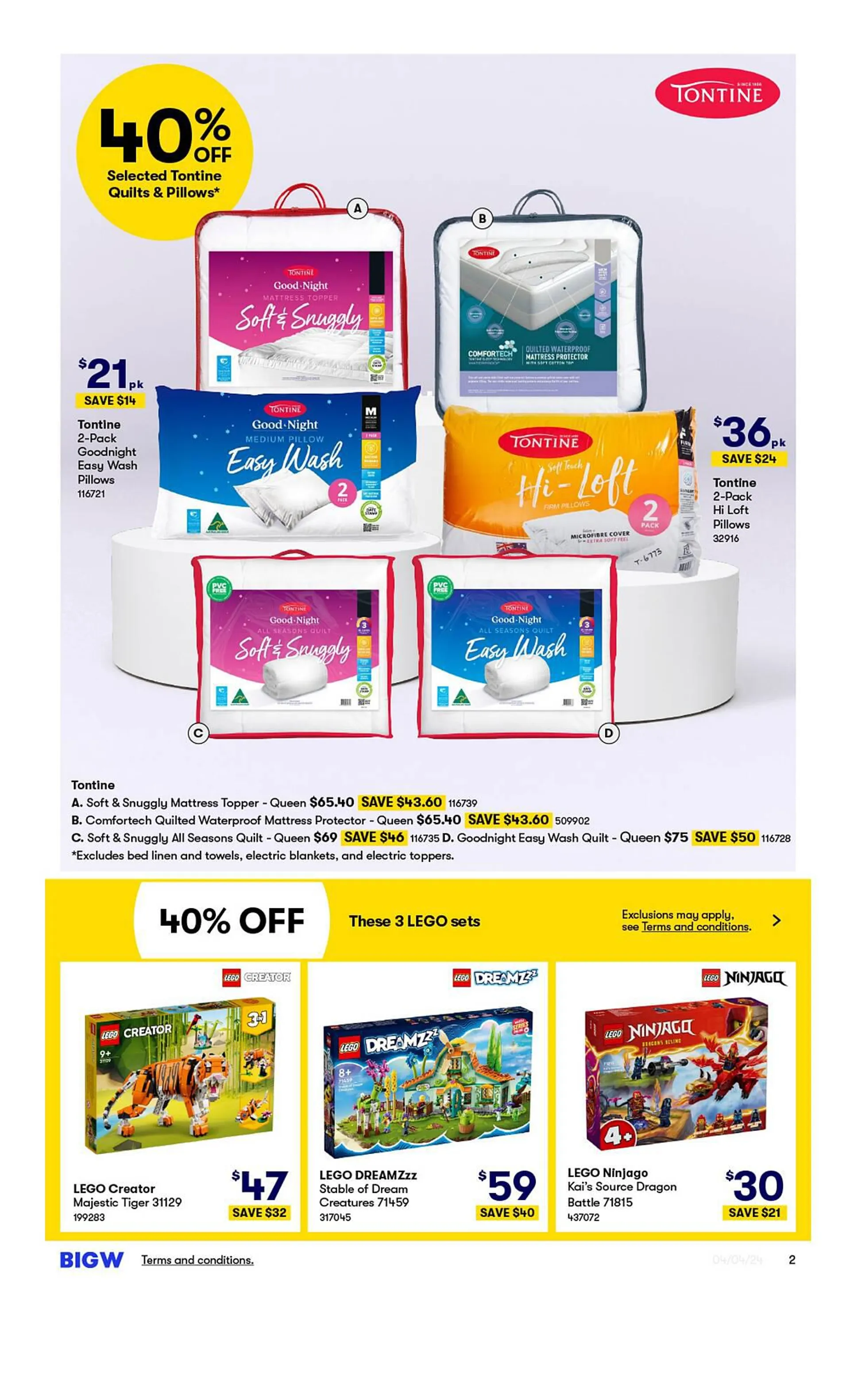 BIG W catalogue - Catalogue valid from 4 April to 10 April 2024 - page 2