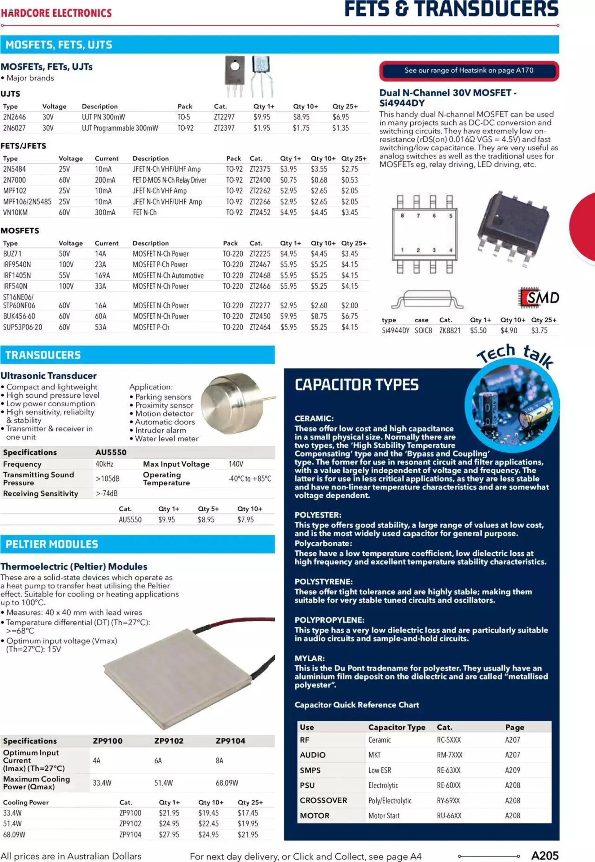 Jaycar Engineering And Scientific Catalogue Back - Catalogue valid from 27 October to 31 January 2024 - page 205