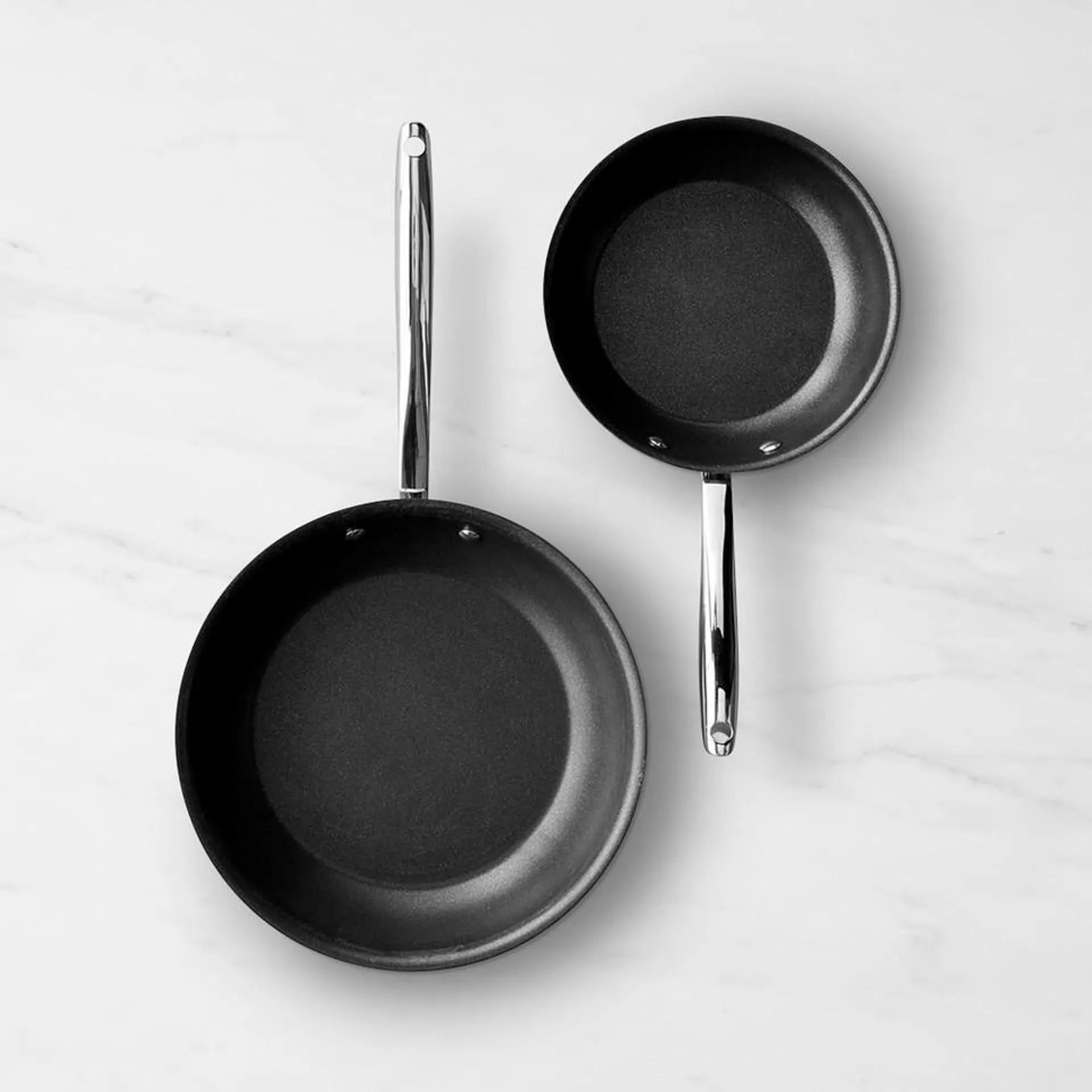 Williams Sonoma Thermo-Clad™ Signature Stainless Steel Non-Stick Frying Pan Set