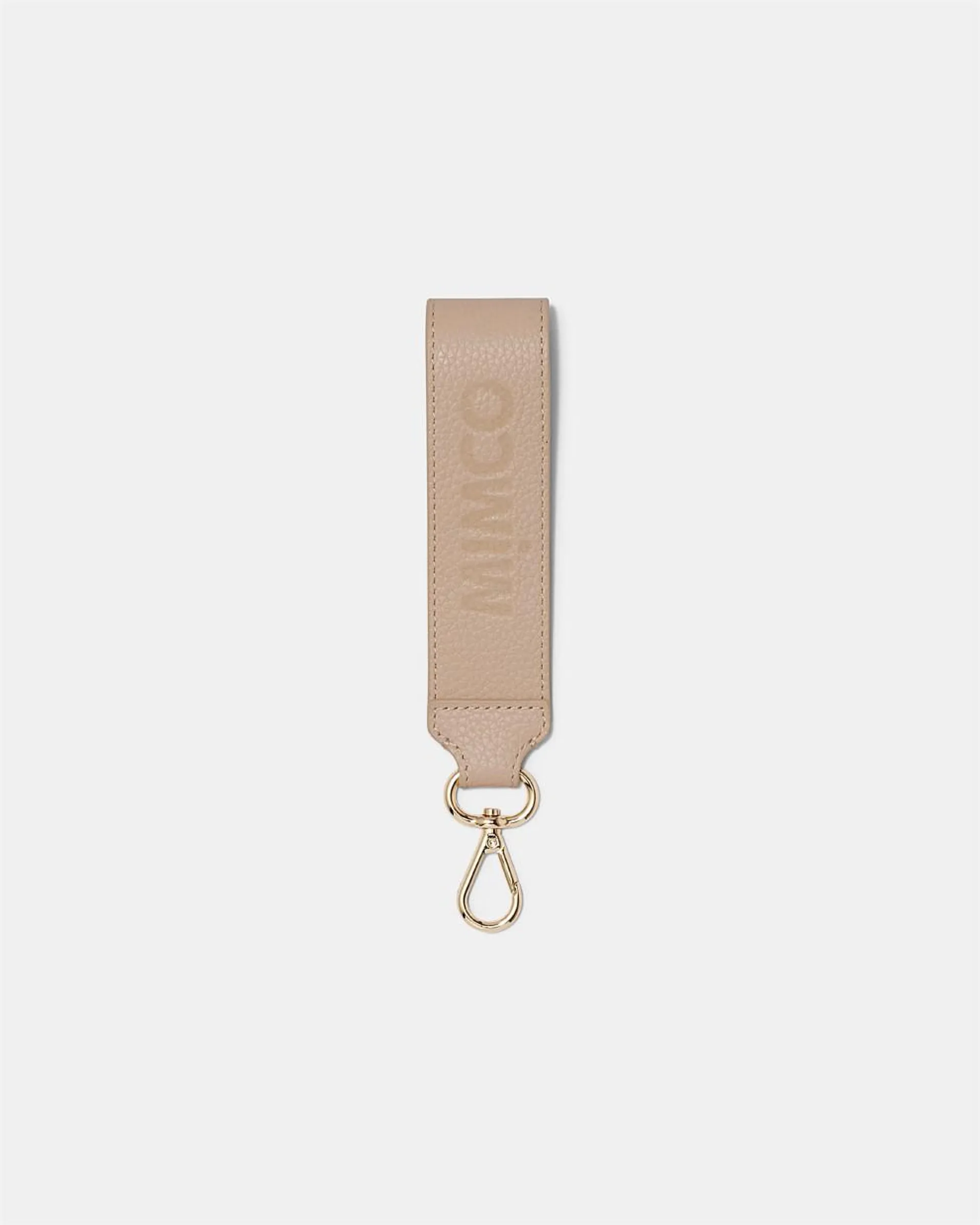 Patch Leather Keyring