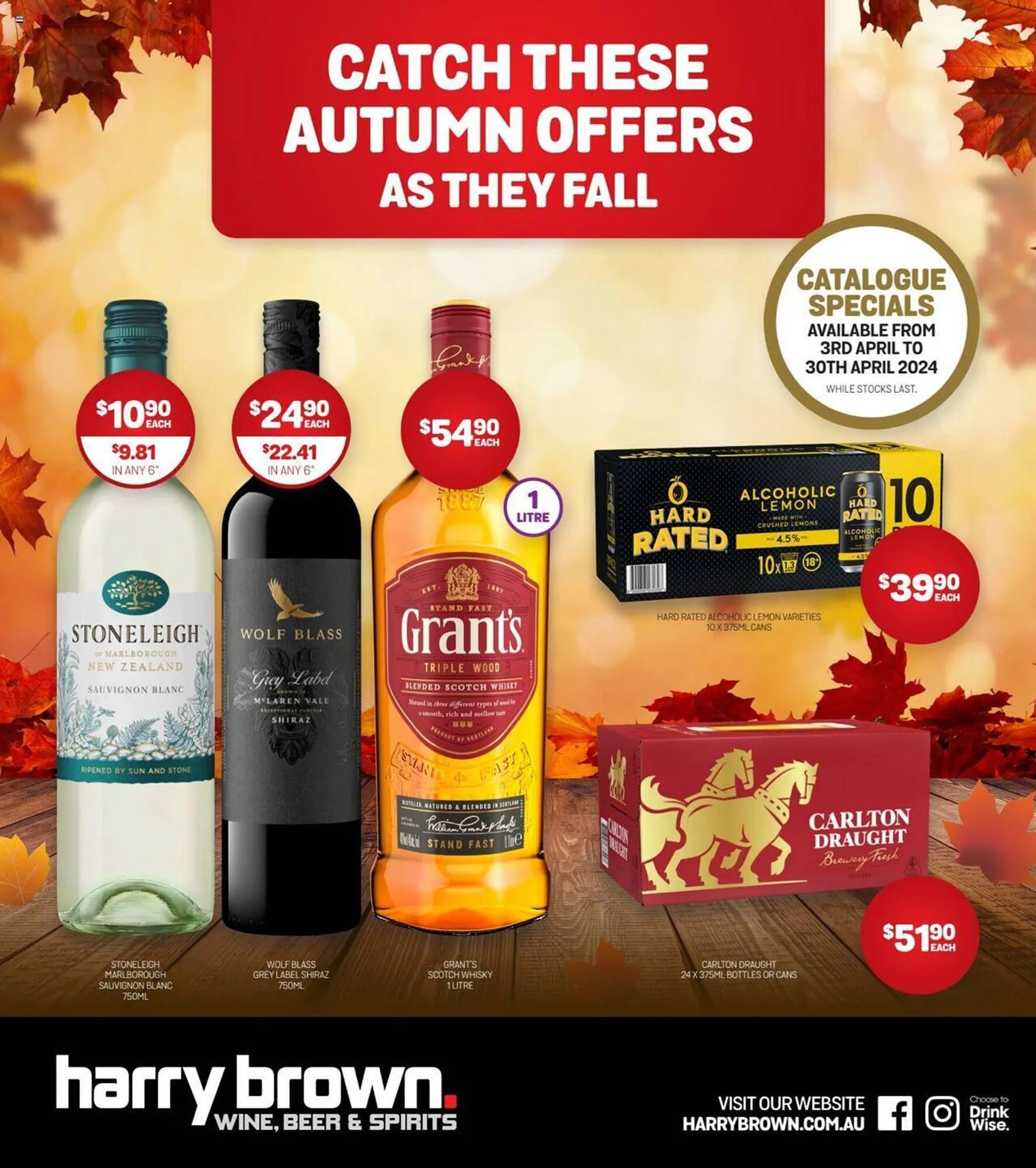 Harry Brown catalogue - Catalogue valid from 3 April to 30 April 2024 - page 1