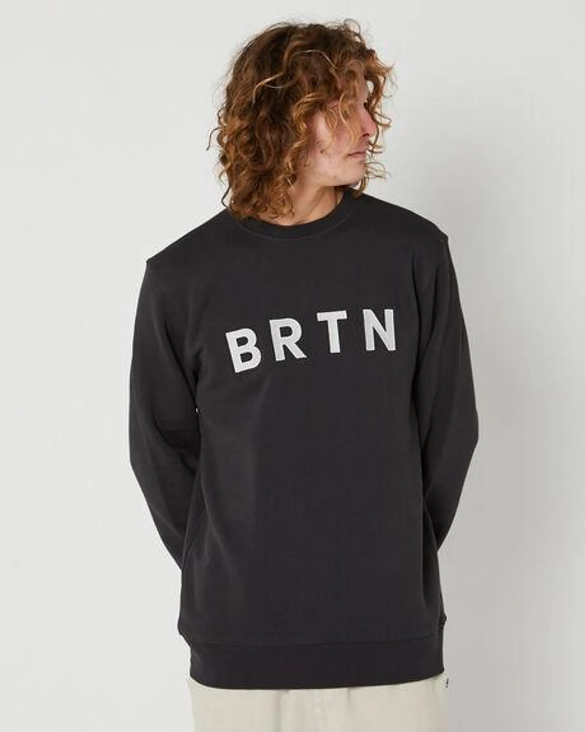 Brtn Mens Crewneck Sweatshirt