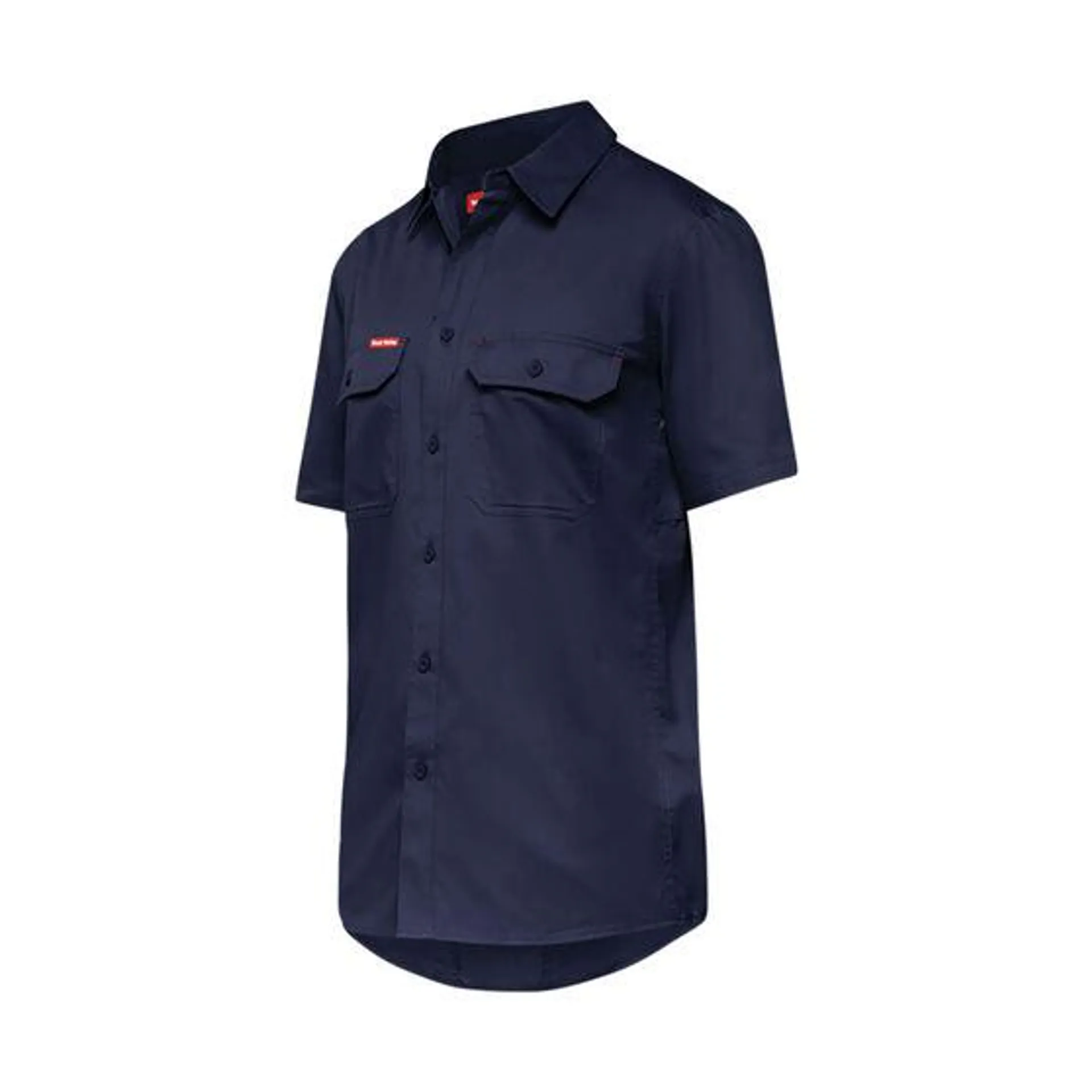 Hard Yakka Koolgear Vented Short-Sleeved Shirt Navy
