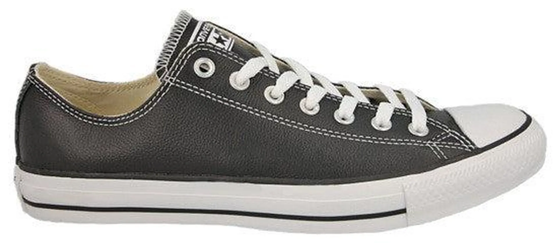 CONVERSE CHUCK TAYLOR LEATHER - UNISEX - BLACK