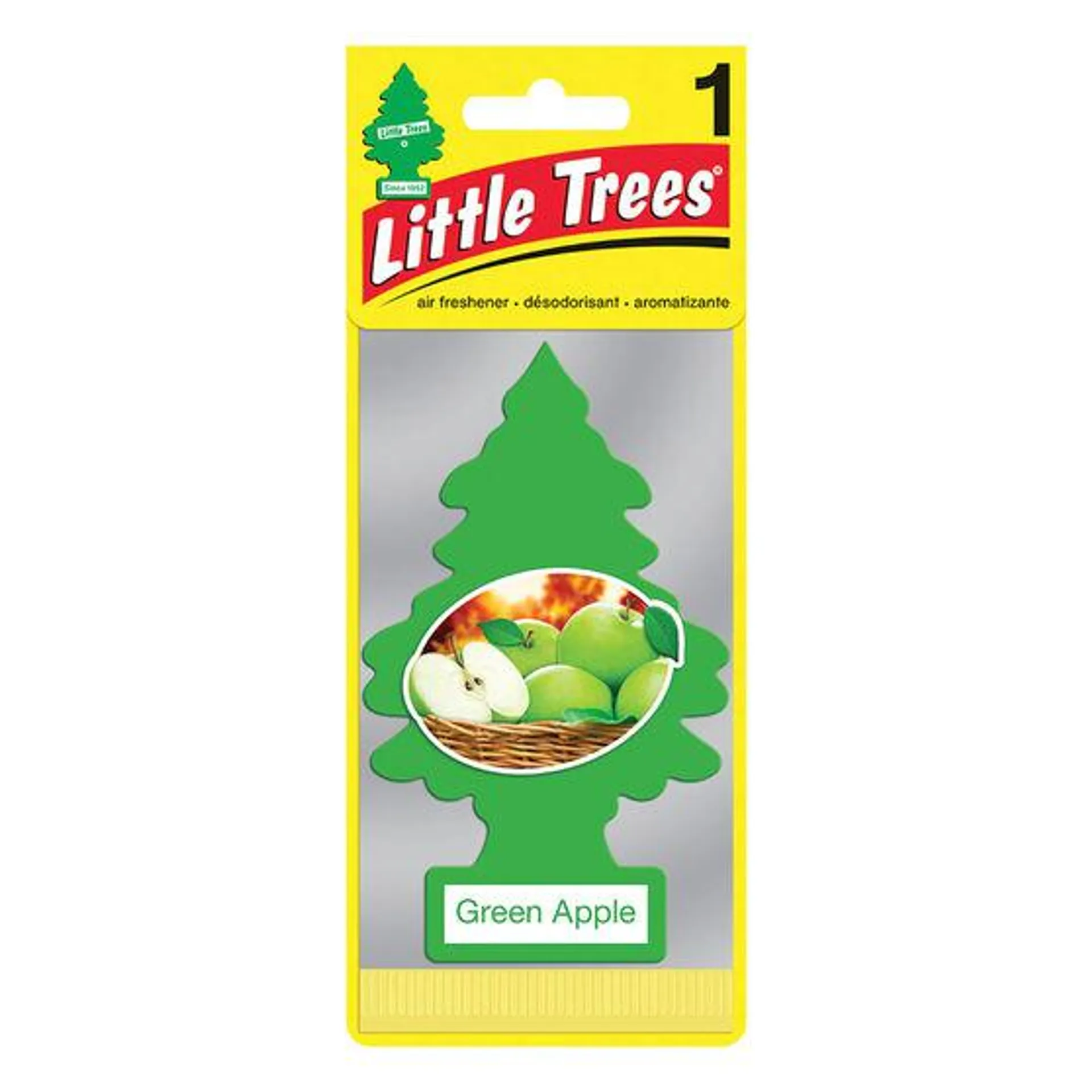Little Trees Air Freshener - Green Apple 1 Pack