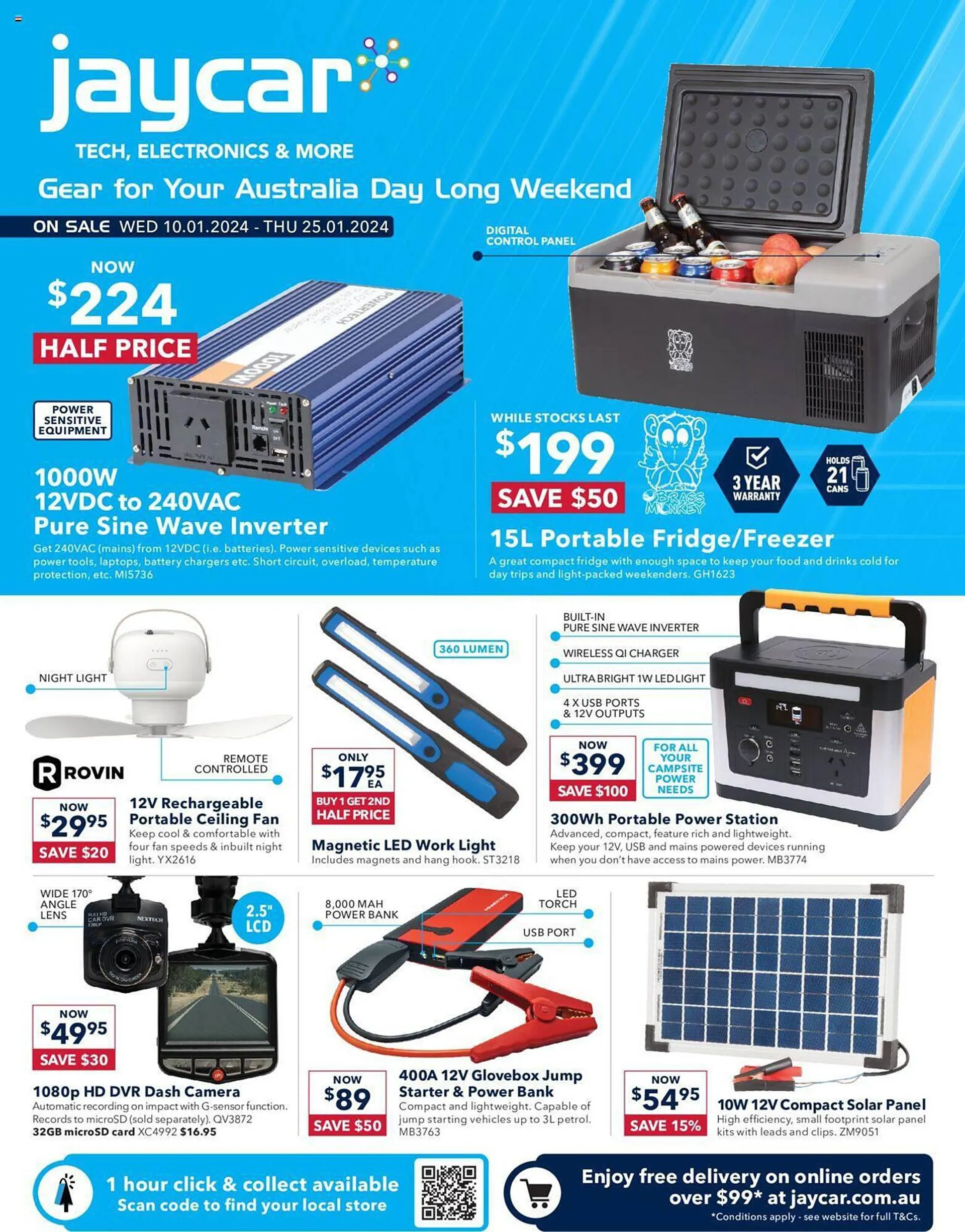 Jaycar Electronics catalogue - Catalogue valid from 10 January to 25 January 2024 - page 