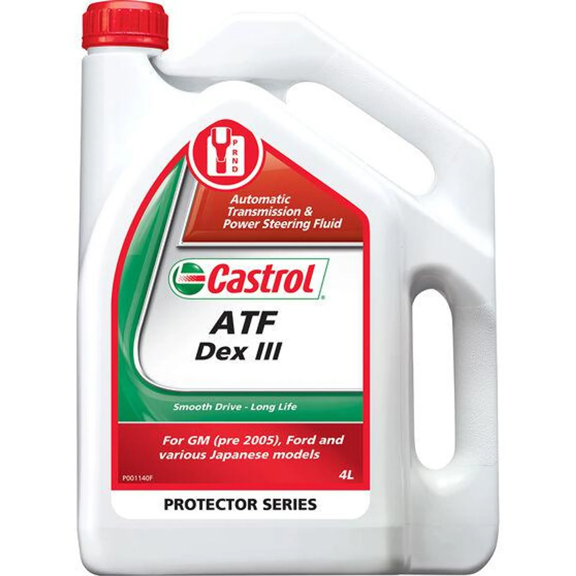 Castrol Auto Transmission Fluid - Dex III, 4 Litre