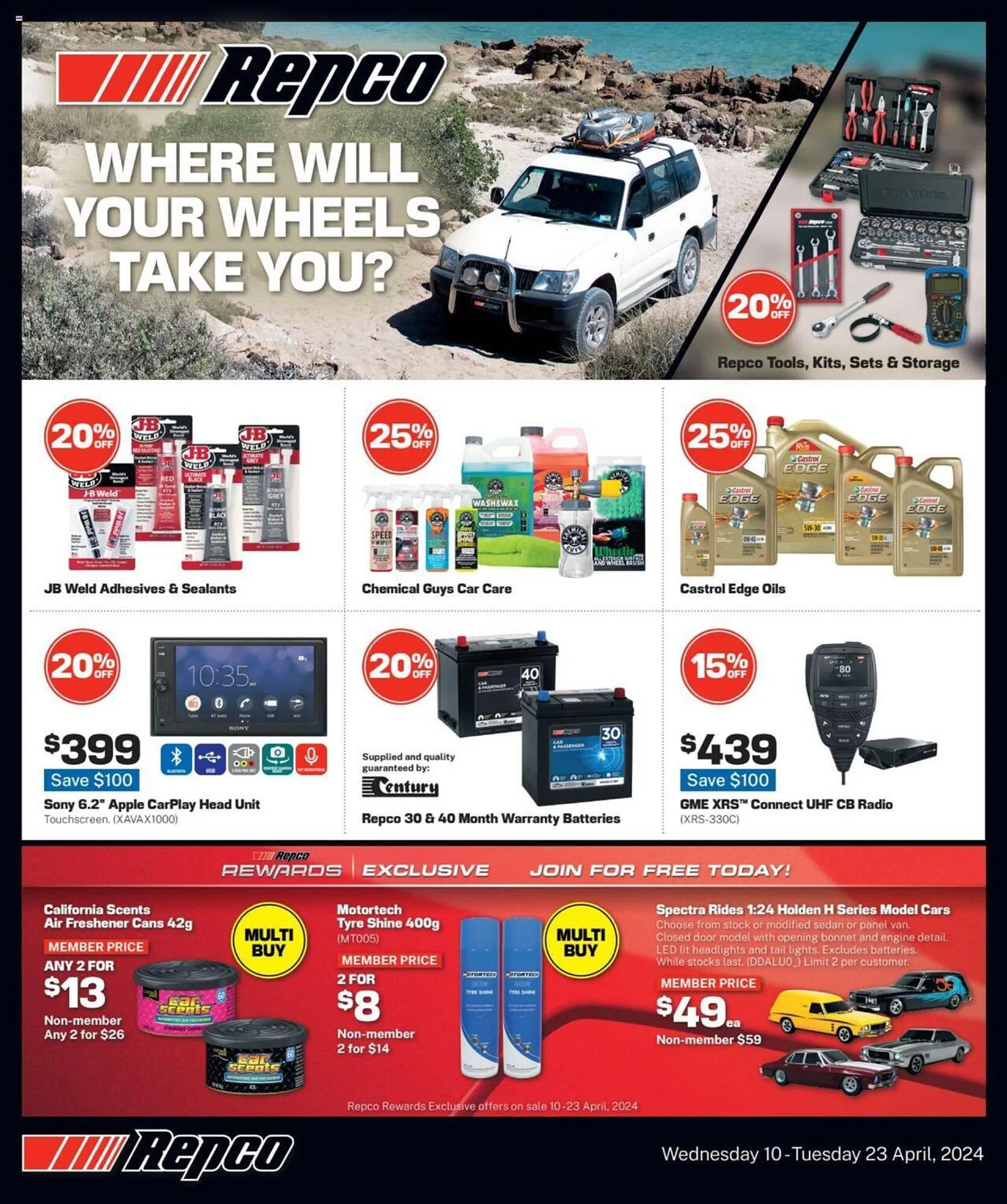 Repco catalogue - Catalogue valid from 10 April to 23 April 2024 - page 