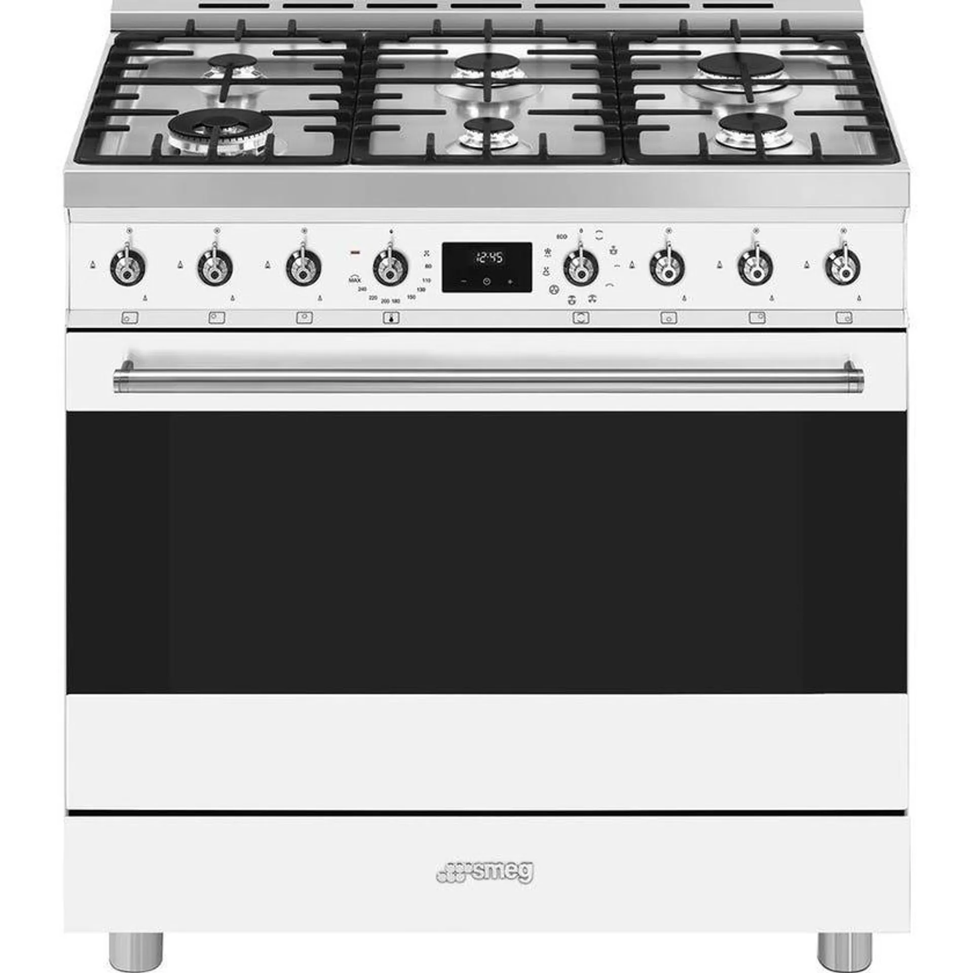 Smeg CS9GMWHA2 Classic 90cm White Freestanding Cooker