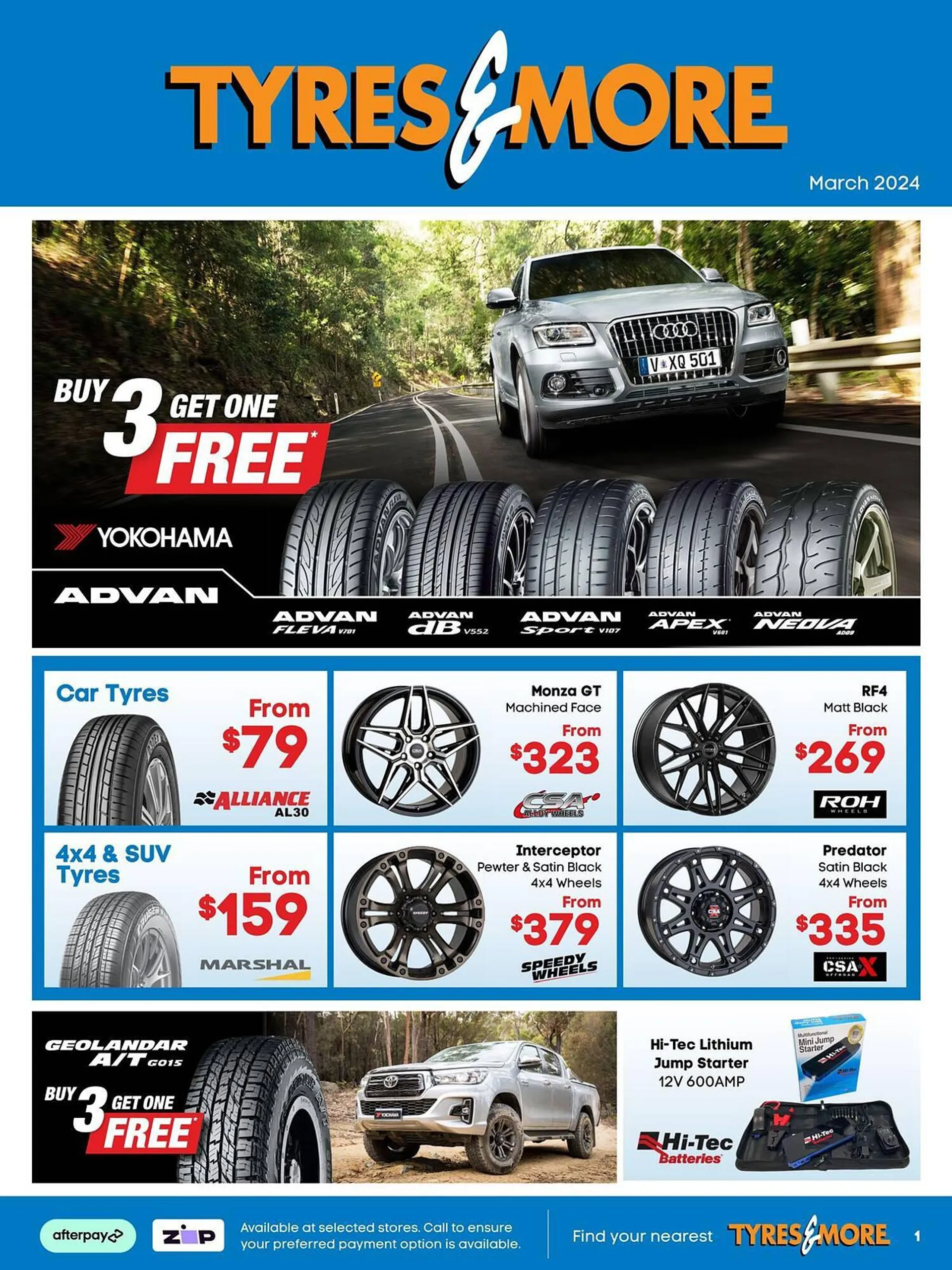 Tyres & More catalogue - Catalogue valid from 1 March to 31 March 2024 - page 