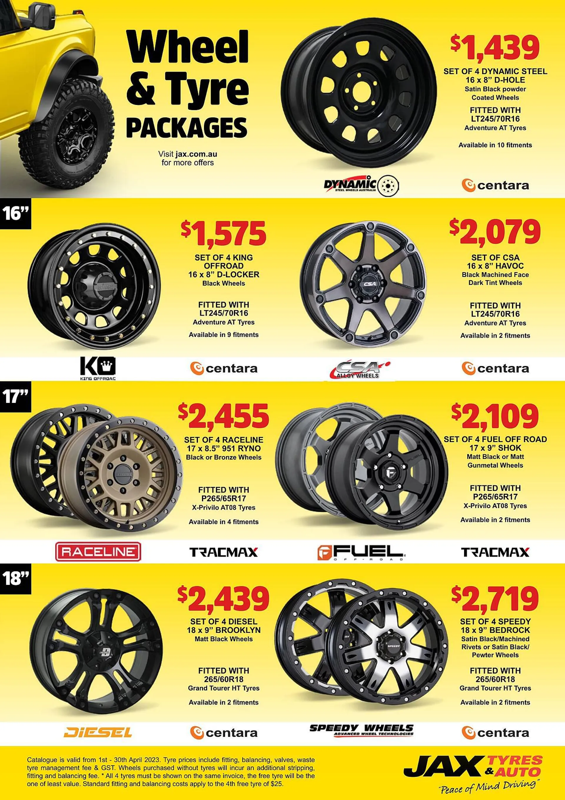 Jax Tyres catalogue - 9