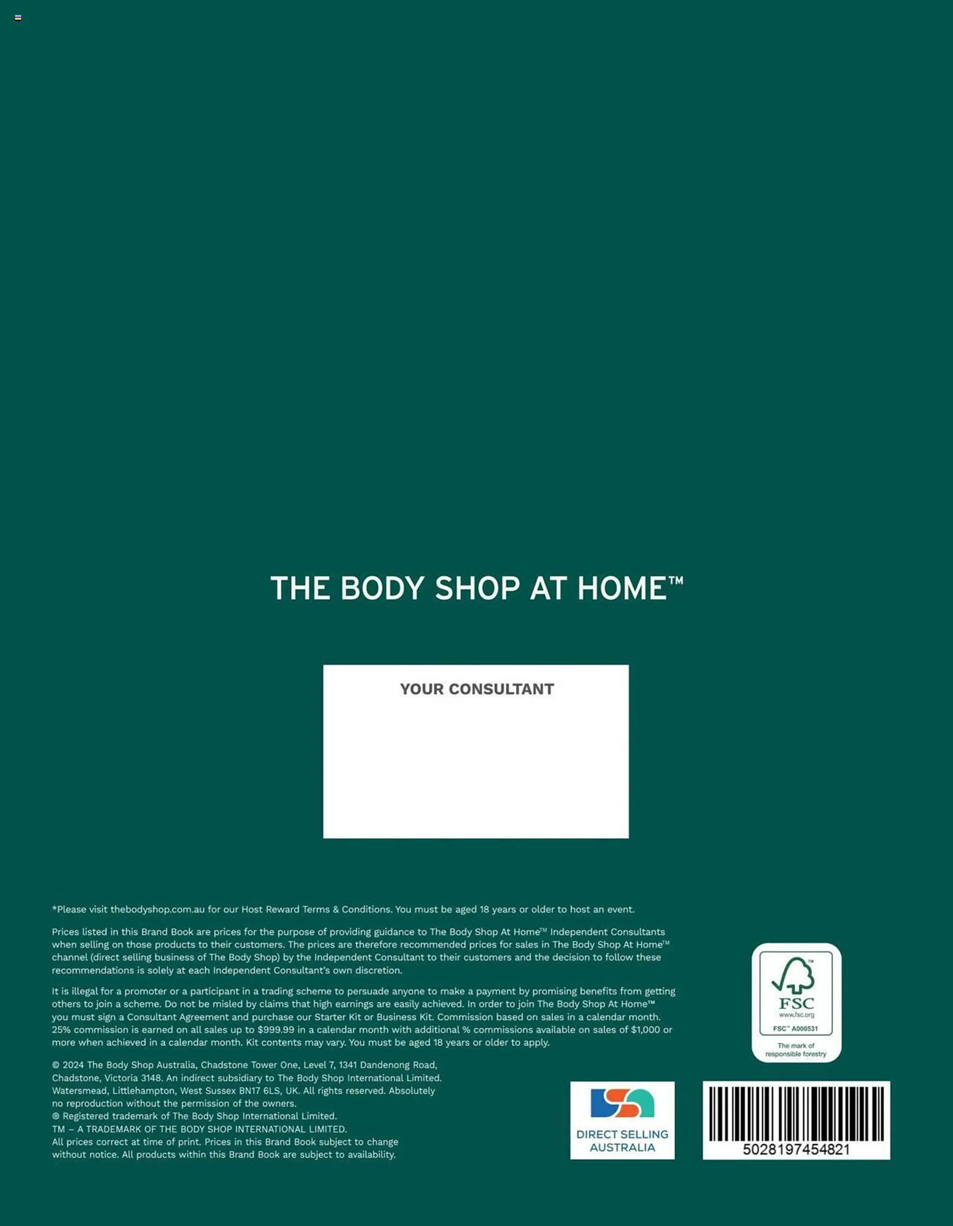 The Body Shop catalogue - Catalogue valid from 12 January to 1 January 2025 - page 100