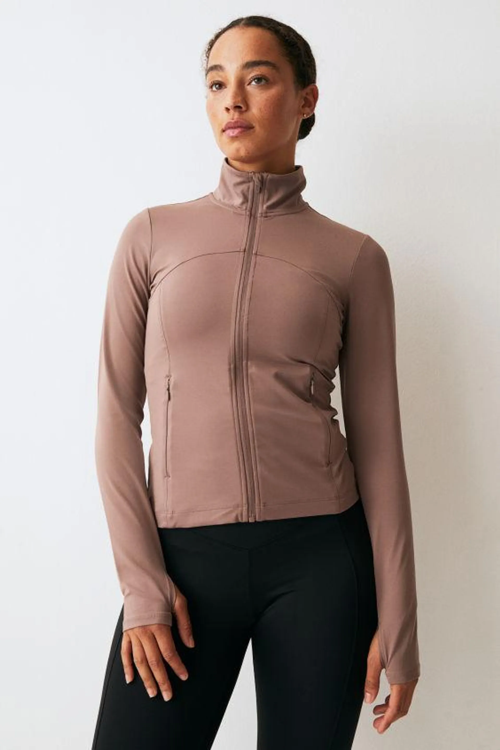 SoftMove™ Zip Up Activewear Top