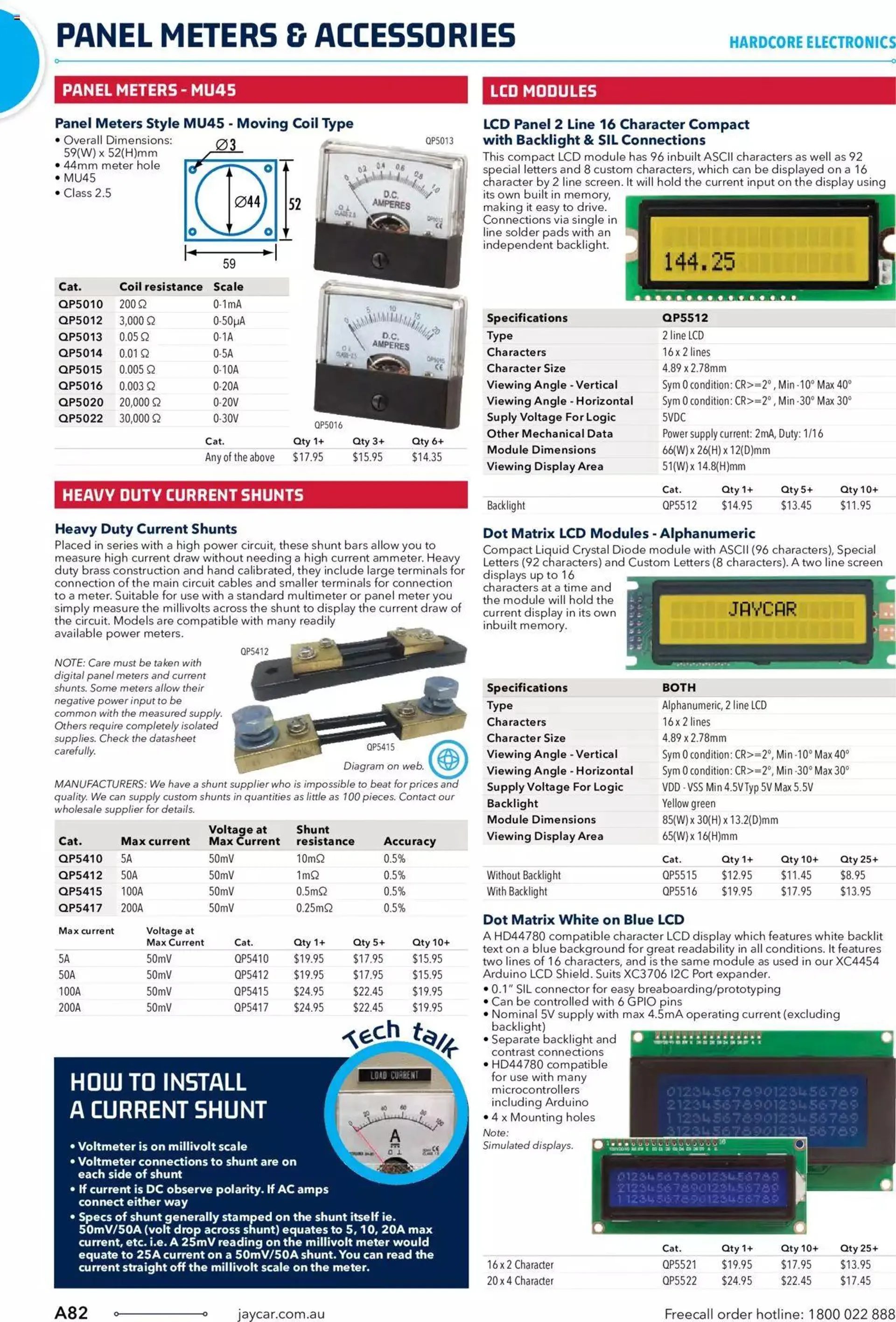 Jaycar Engineering And Scientific Catalogue Back - Catalogue valid from 27 October to 31 January 2024 - page 82