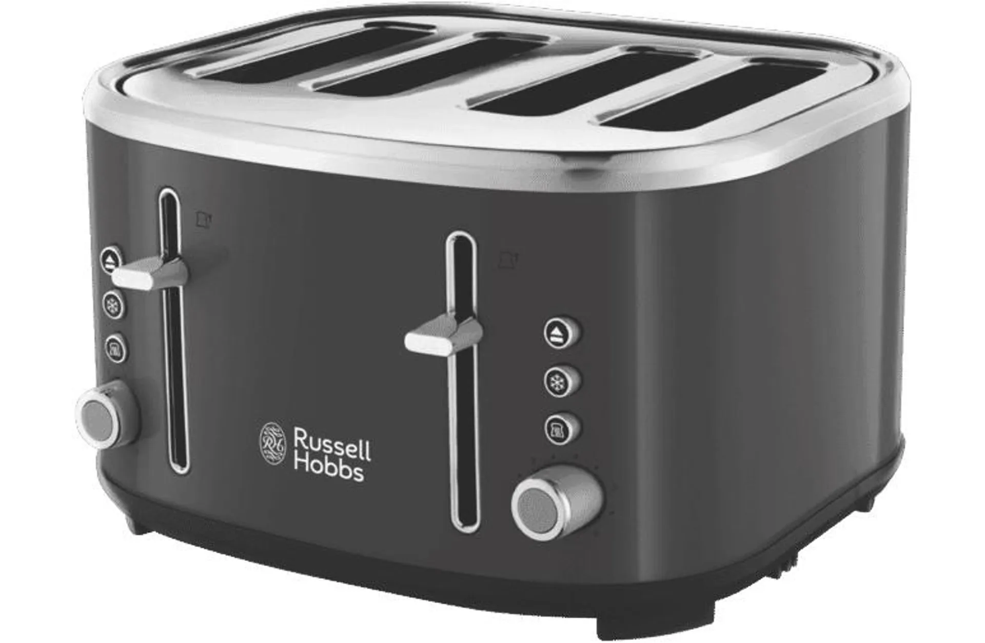 Russell Hobbs Legacy 4 Slice Toaster - Charcoal