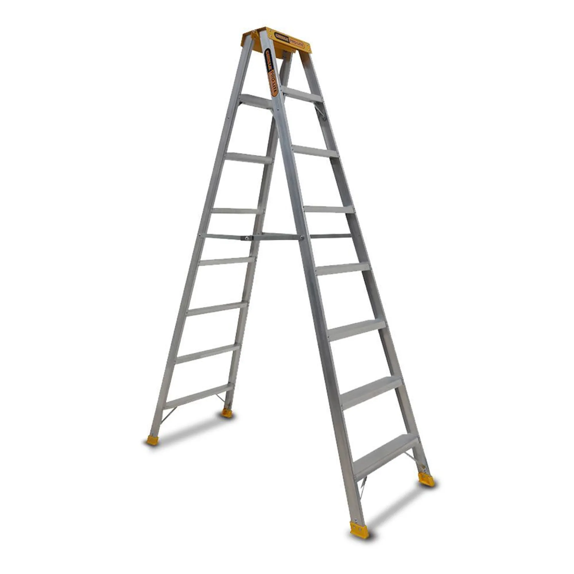 Gorilla SM008-PRO Pro-Lite 8 Step Double Sided Aluminium Ladder
