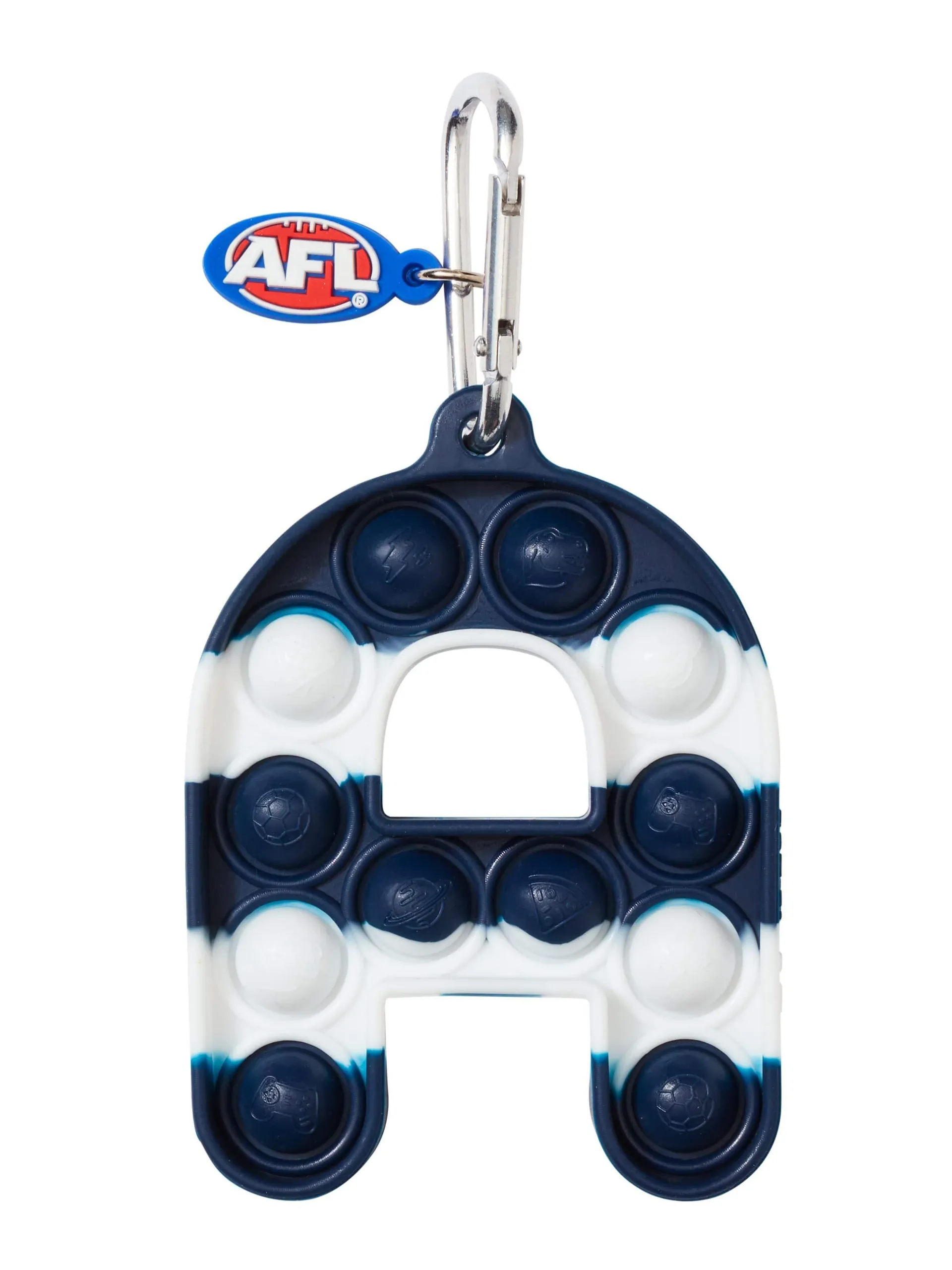 Afl Geelong Cats Popem Popit Poppies Scented Alphabet Keyring