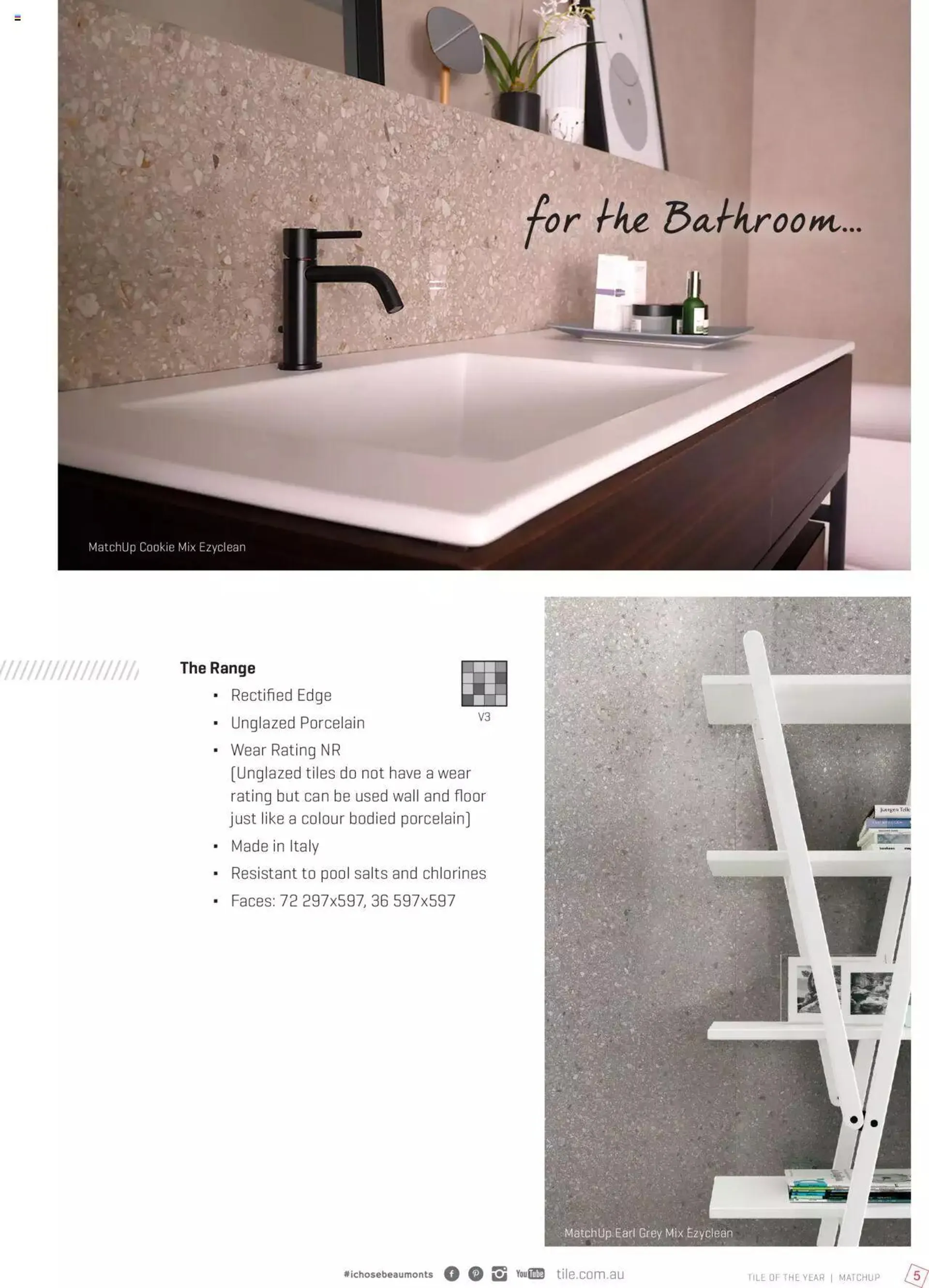 Beaumont Tiles MatchUp Tile of the Year - Catalogue valid from 9 January to 31 December 2023 - page 5