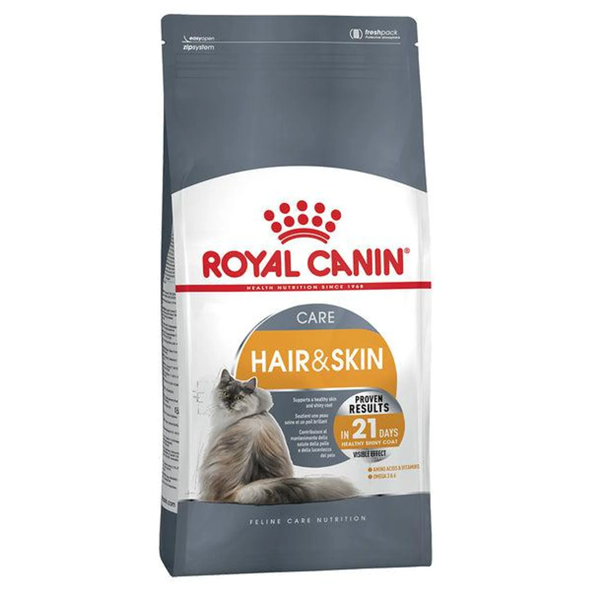 Royal Canin - Hair & Skin Care Adult Cat Dry Food (2kg)