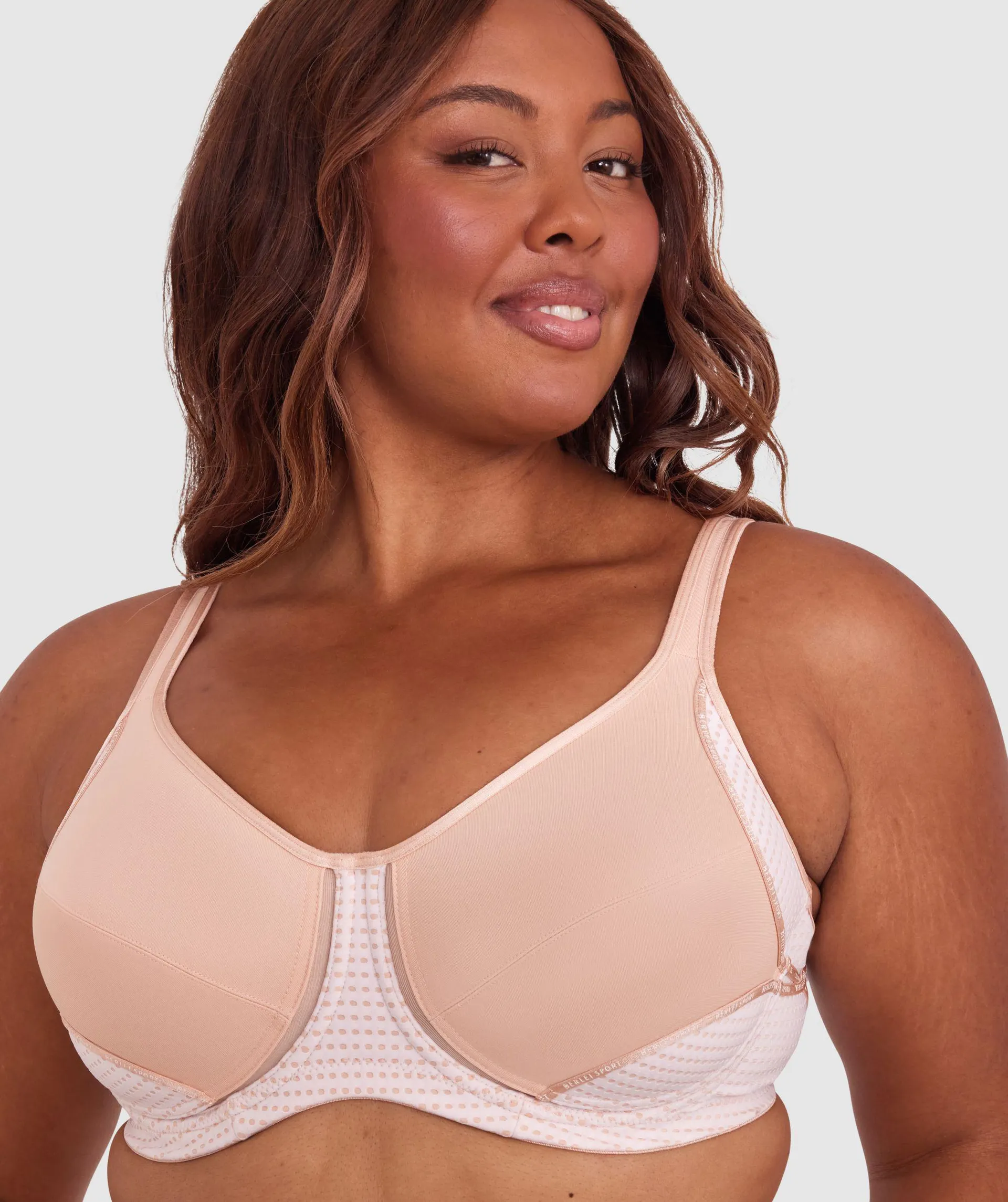 Berlei Electrify Underwire Sports Bra - Nude