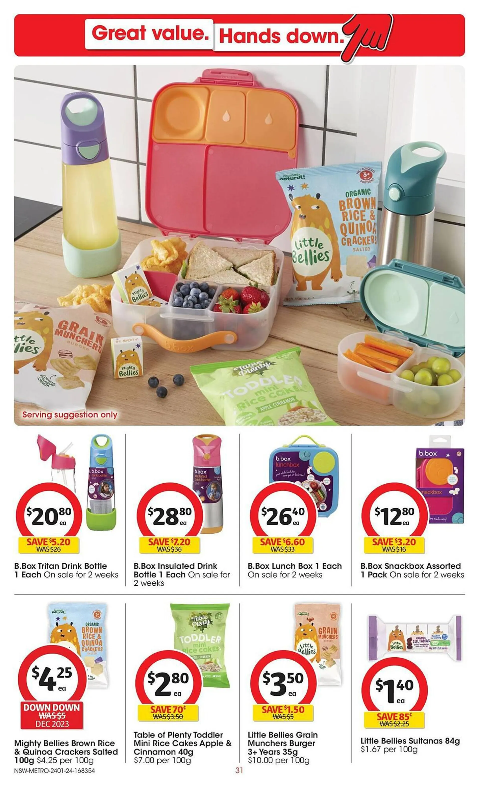 Coles catalogue - Catalogue valid from 24 January to 30 January 2024 - page 31