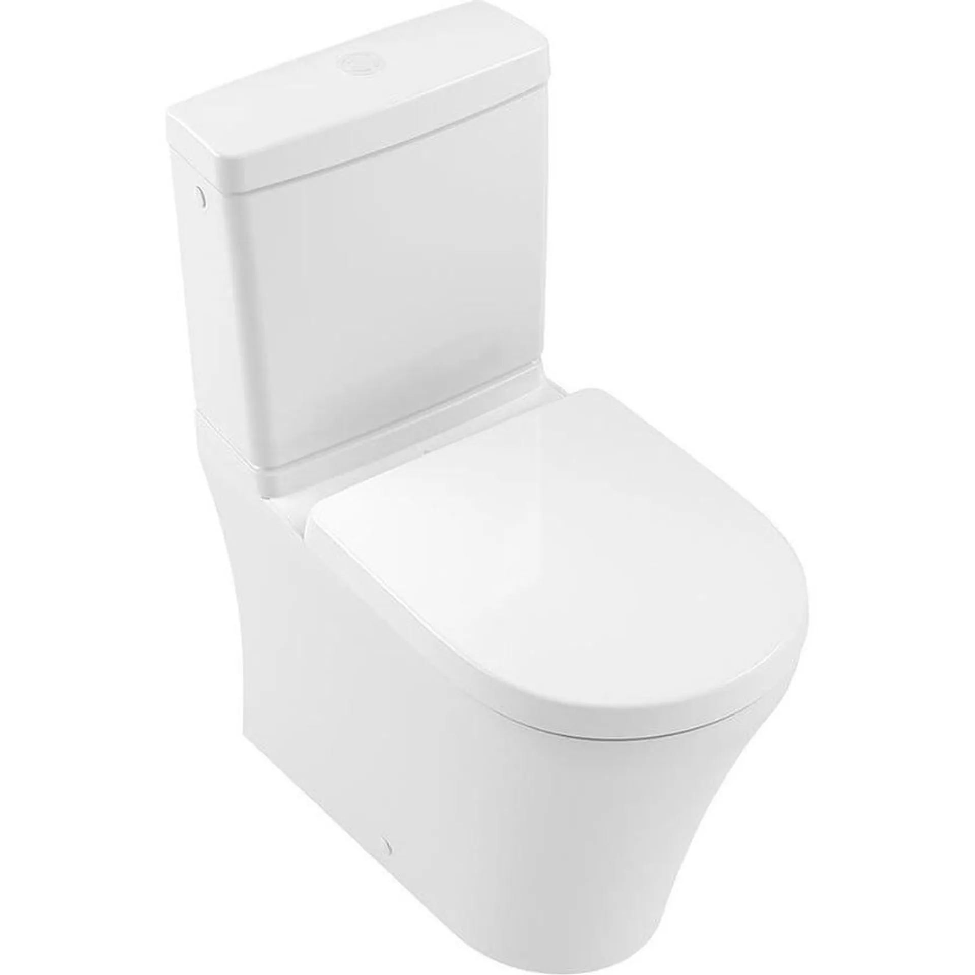 Villeroy & Boch 4625R001S4B O.novo Style Back to Wall Toilet Suite - Back Entry / P Trap