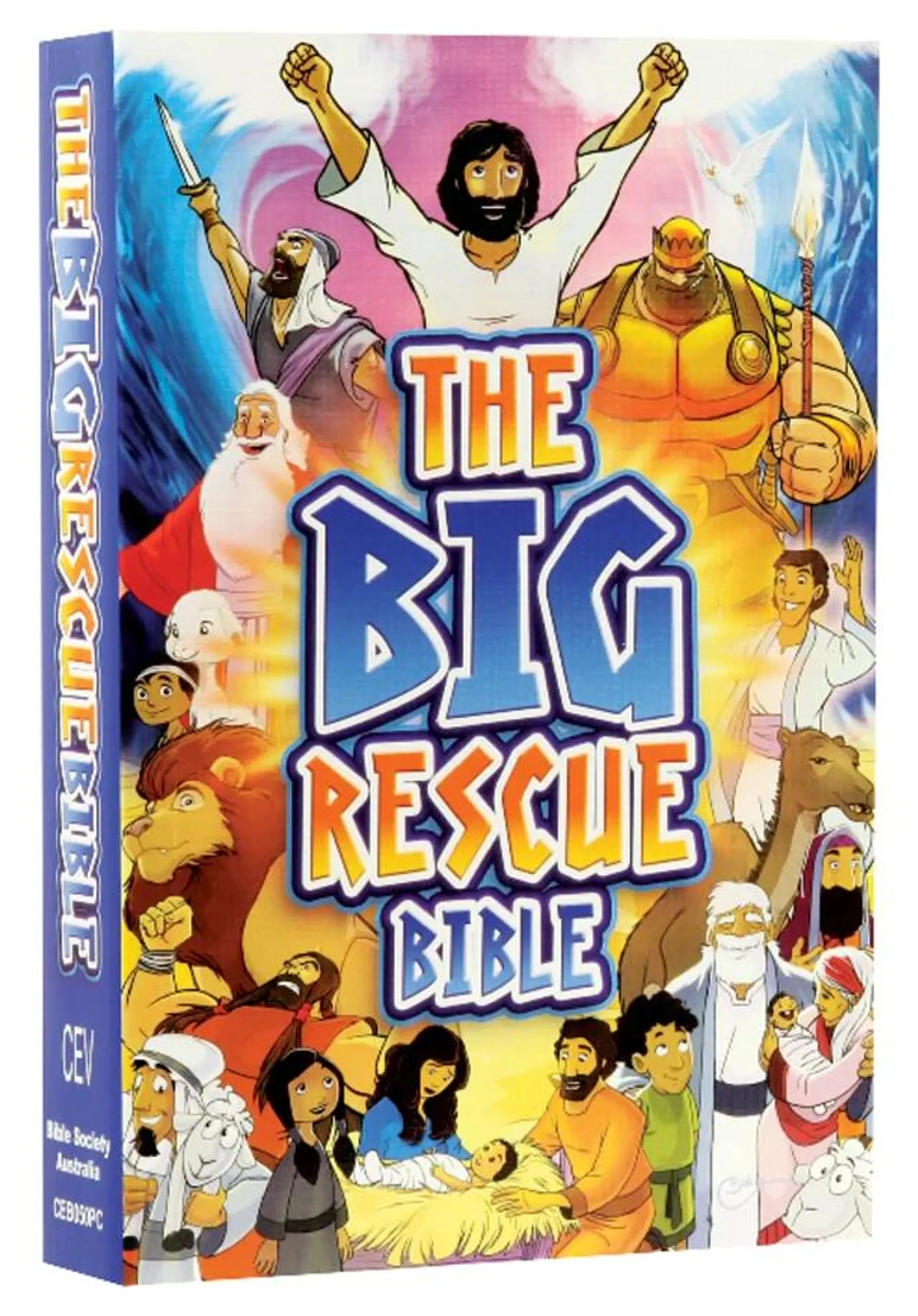 CEV the Big Rescue Bible (Cover & Illustrations 2014)