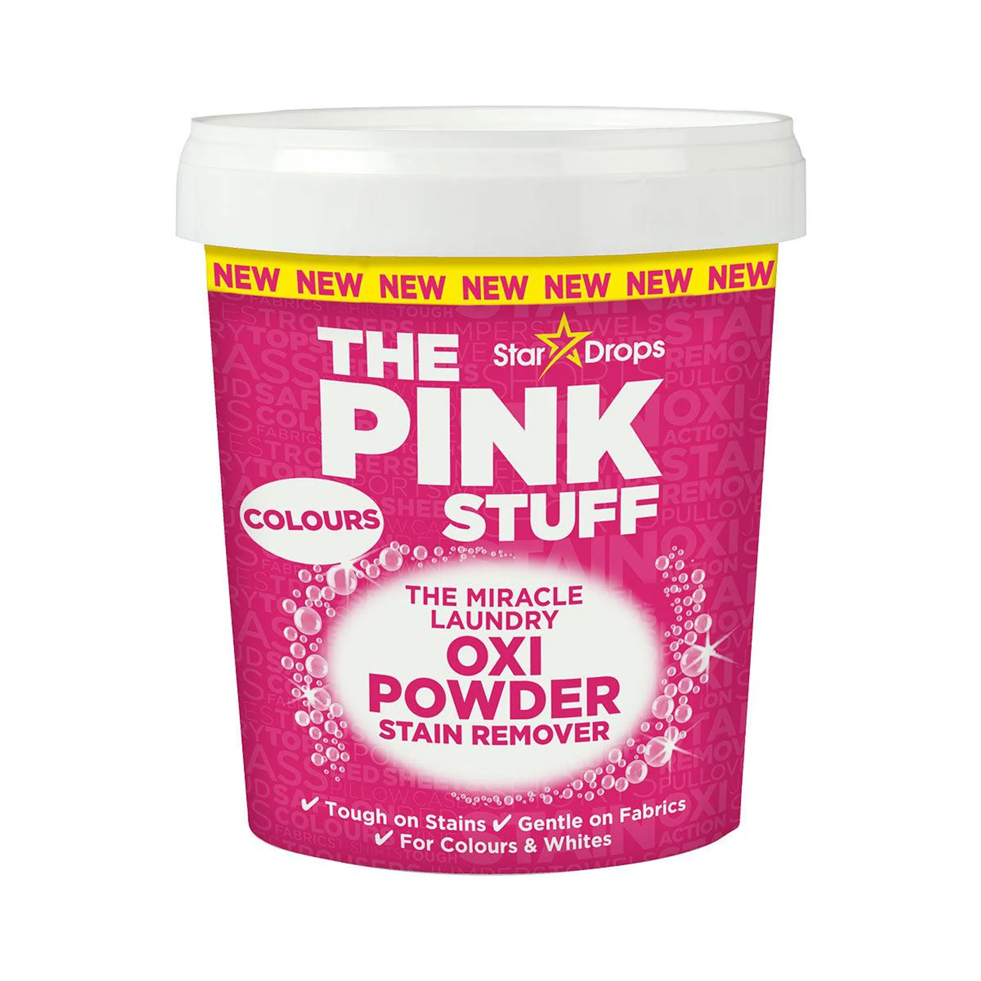 The Pink Stuff Oxi Powder Colours 1kg