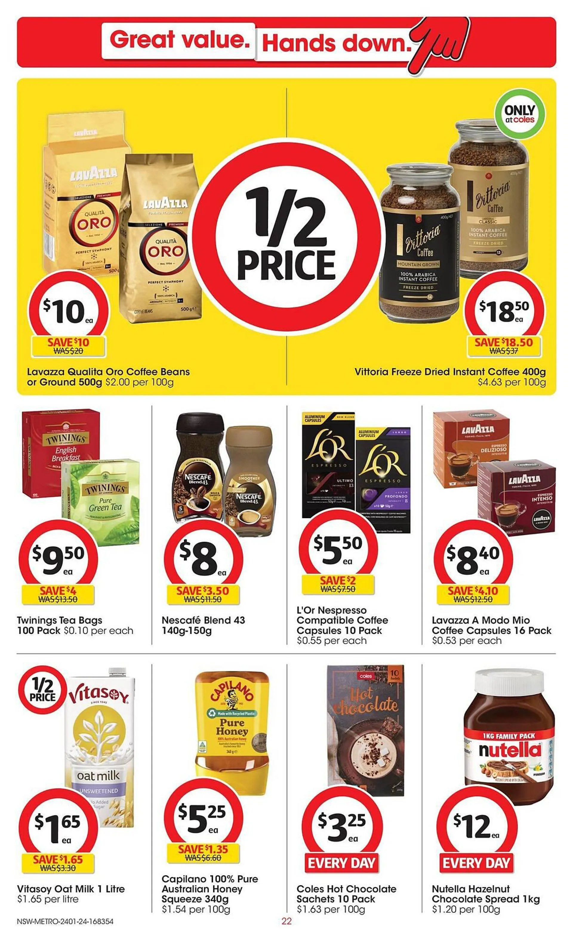 Coles catalogue - Catalogue valid from 24 January to 30 January 2024 - page 22