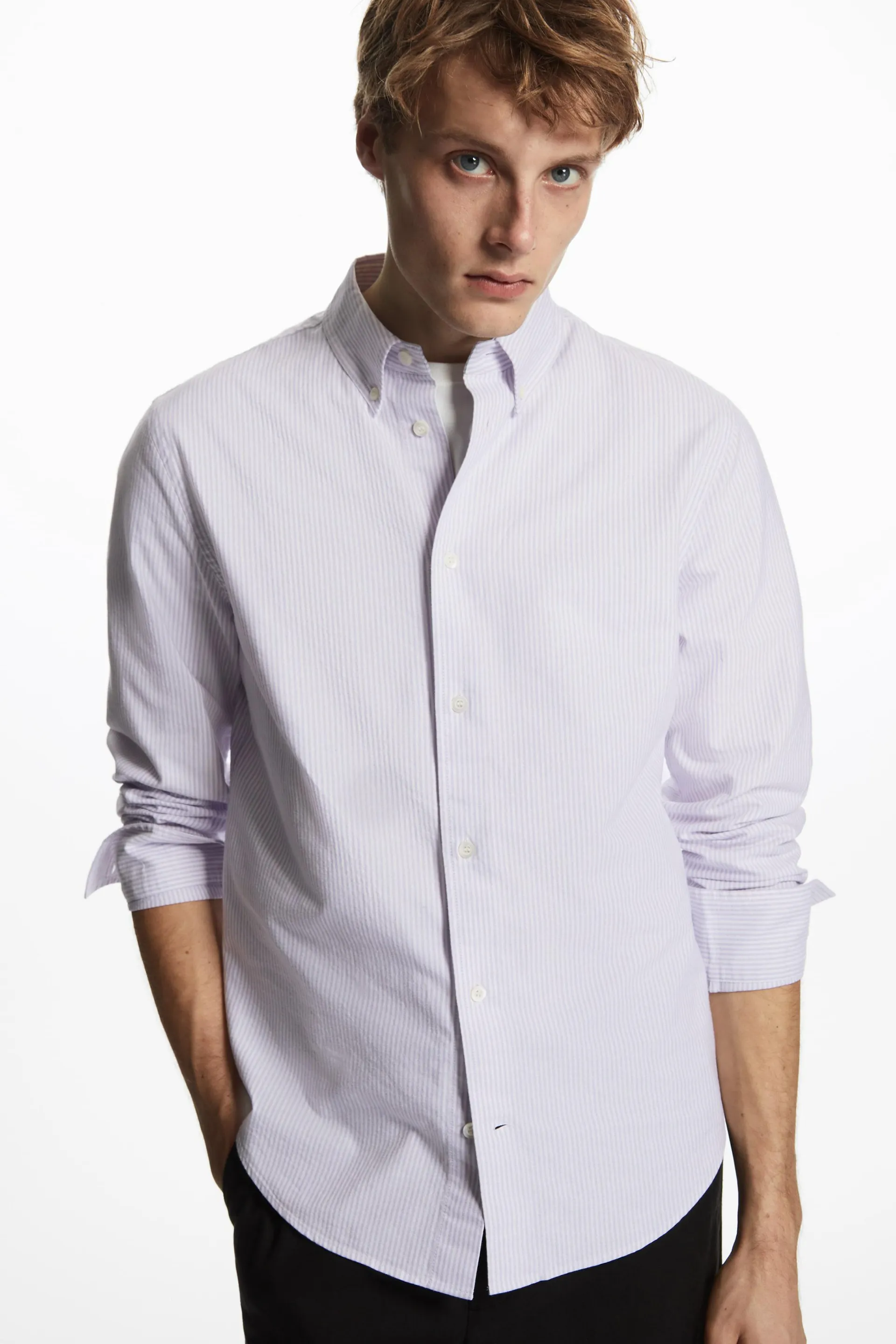 BUTTON-DOWN COLLAR OXFORD SHIRT