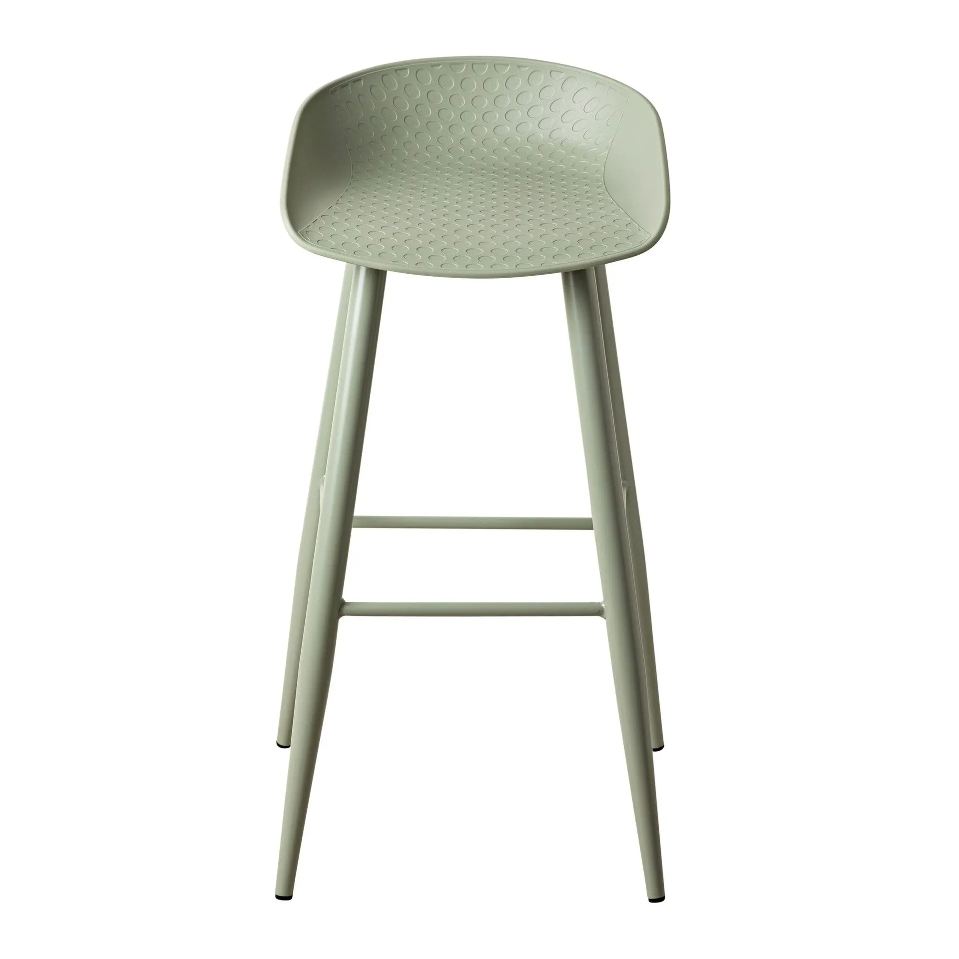 Saddle Outdoor Bar Stool Eucalypt Green