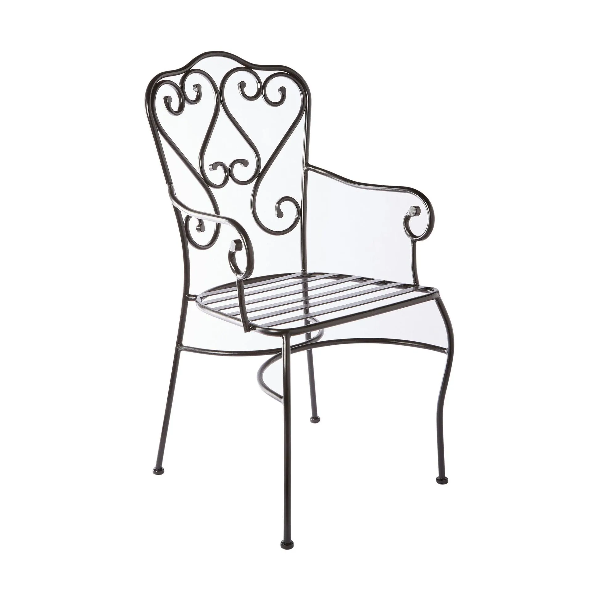 Manette Outdoor Dining Chair Black M2