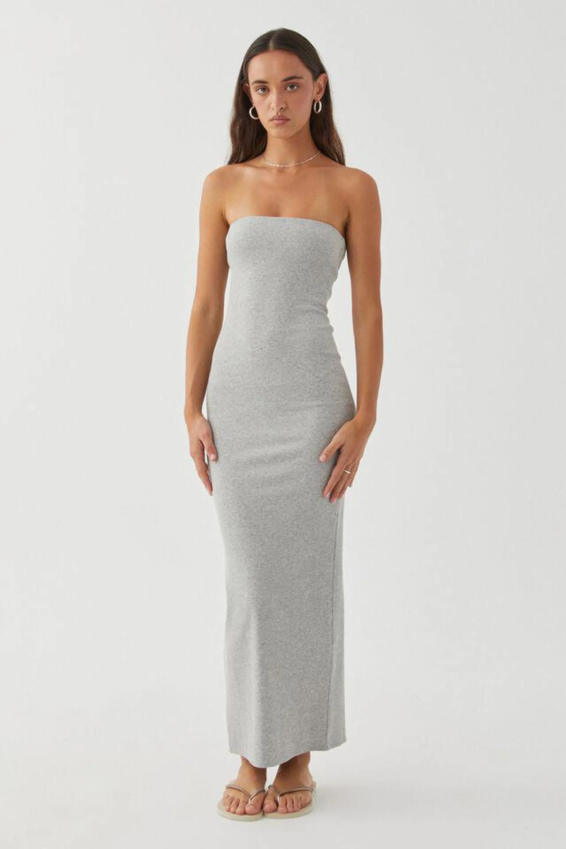 Mary Strapless Maxi Dress